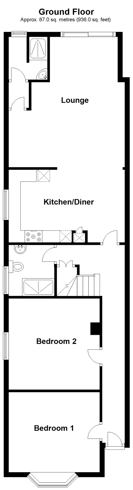 4 bed bungalow for sale in Vale Road, Northfleet, Gravesend, Kent DA11
