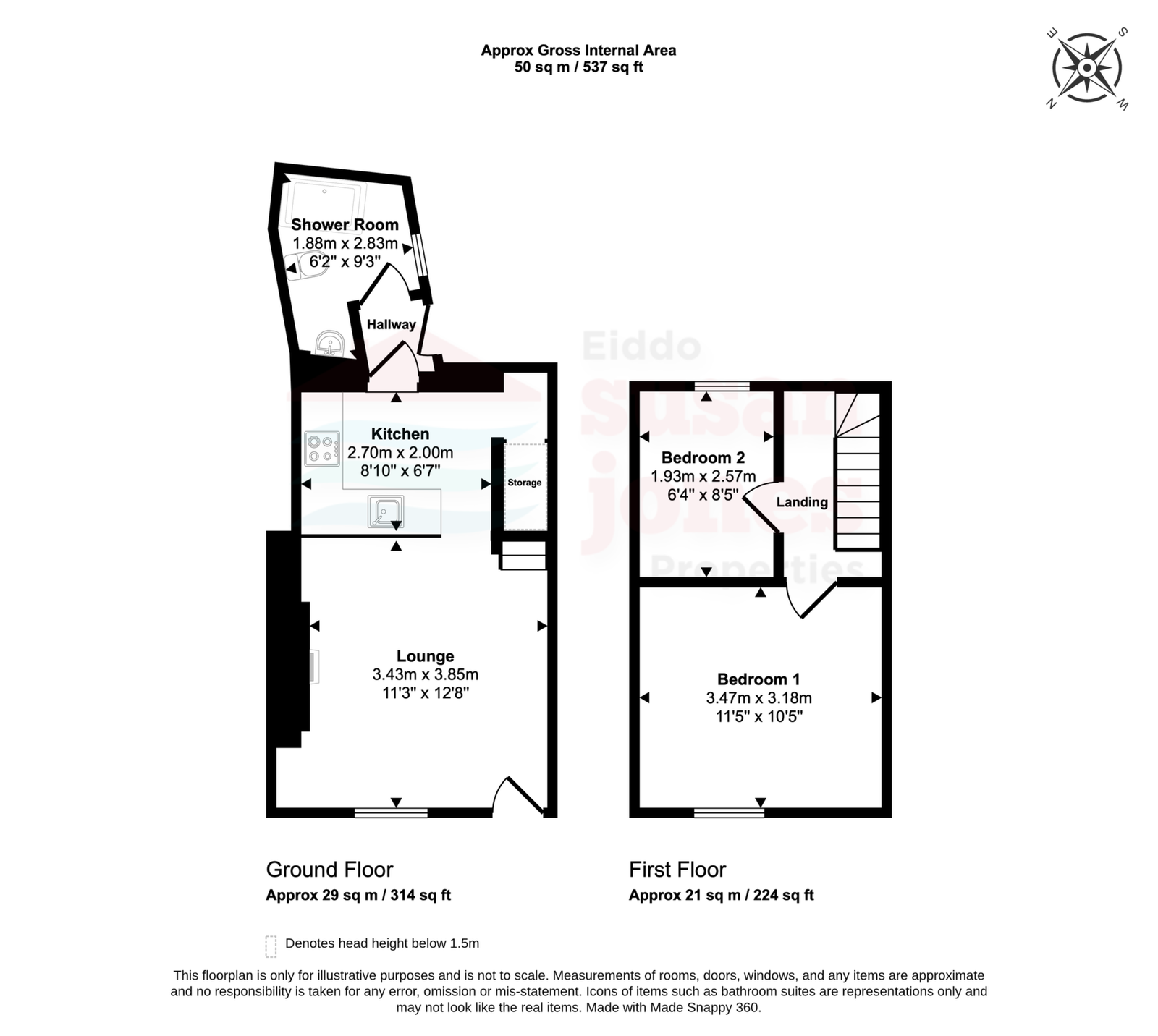 Pwllheli floorplan