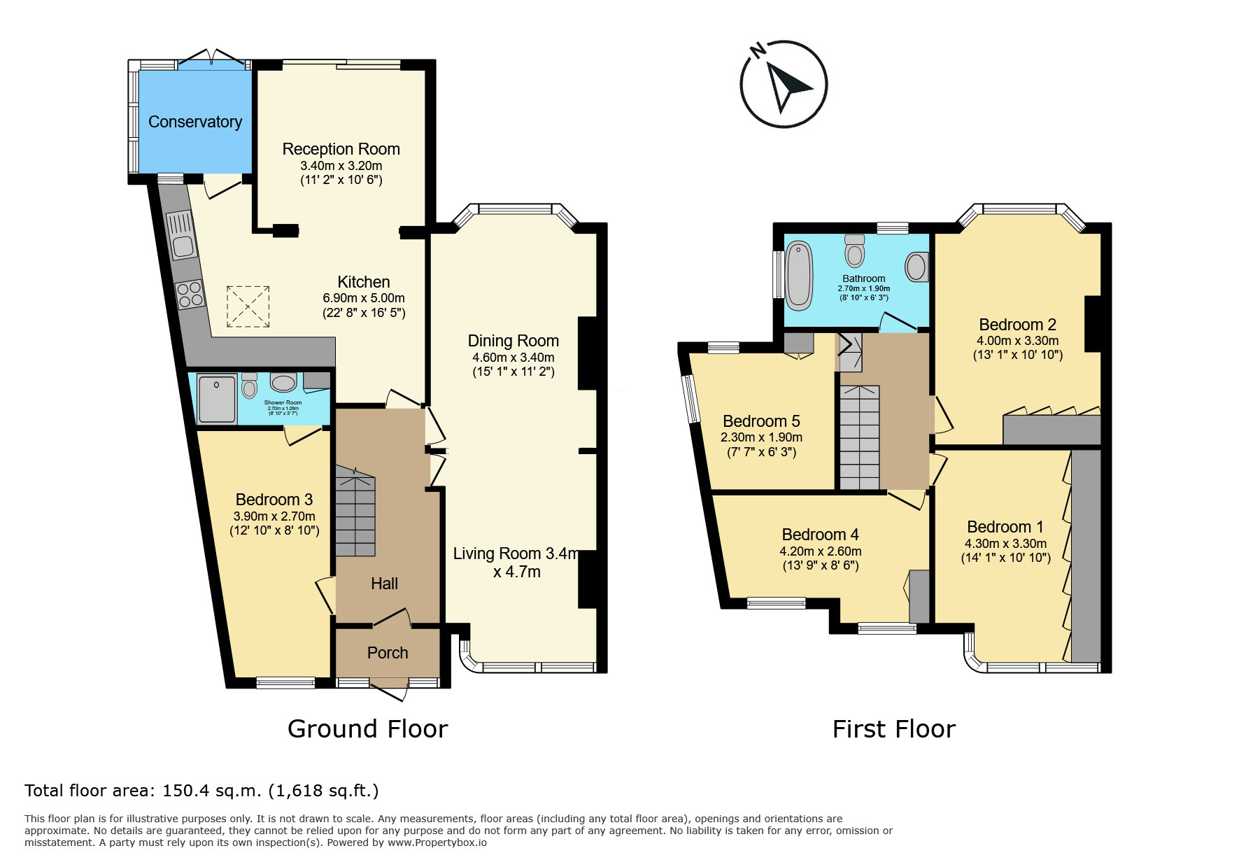 55, Bullescroft Road, Edgware floorplan