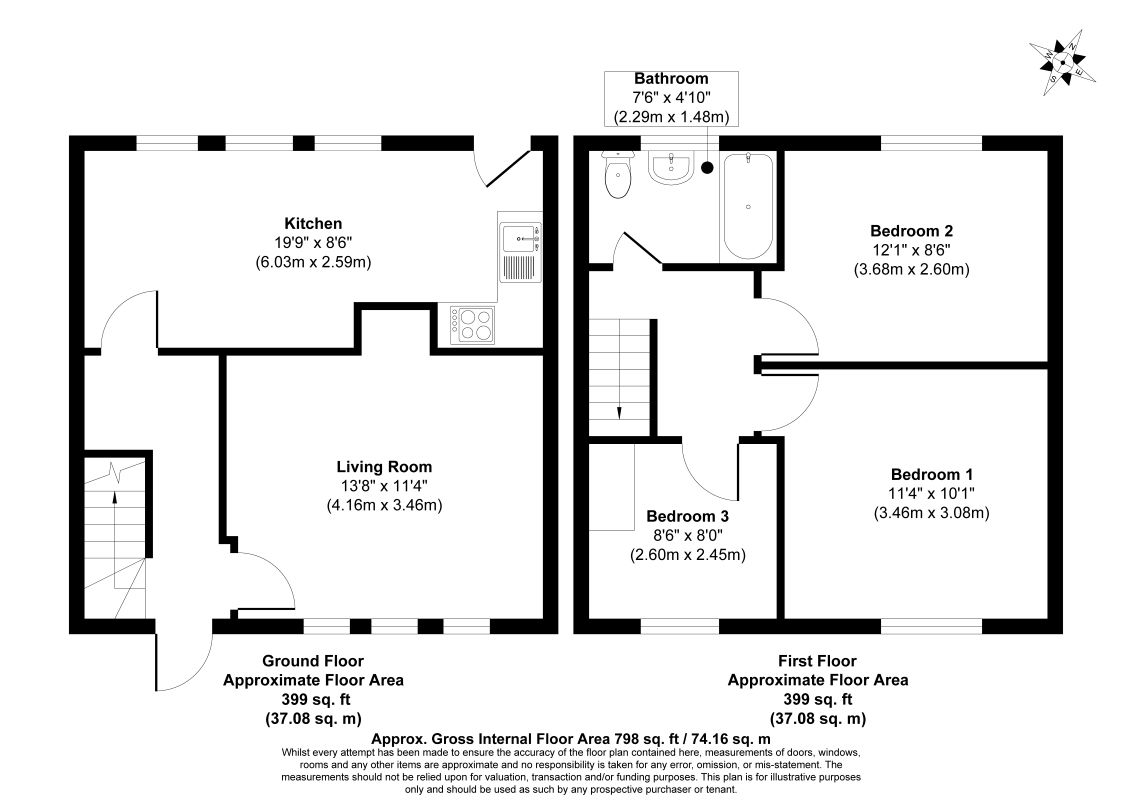 Buchanan Close, Coleford floorplan