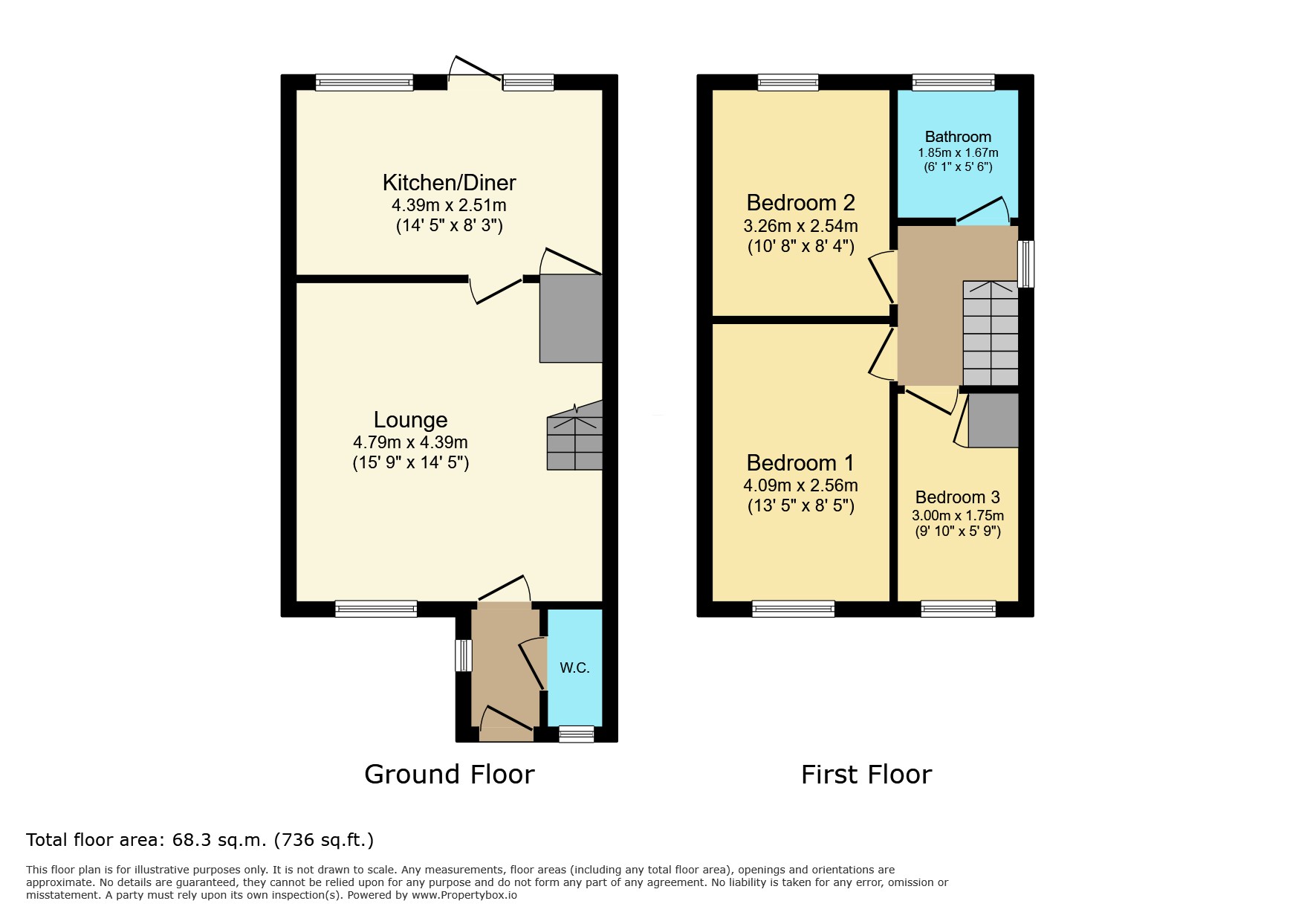 38 Manston Close, Leicester floorplan
