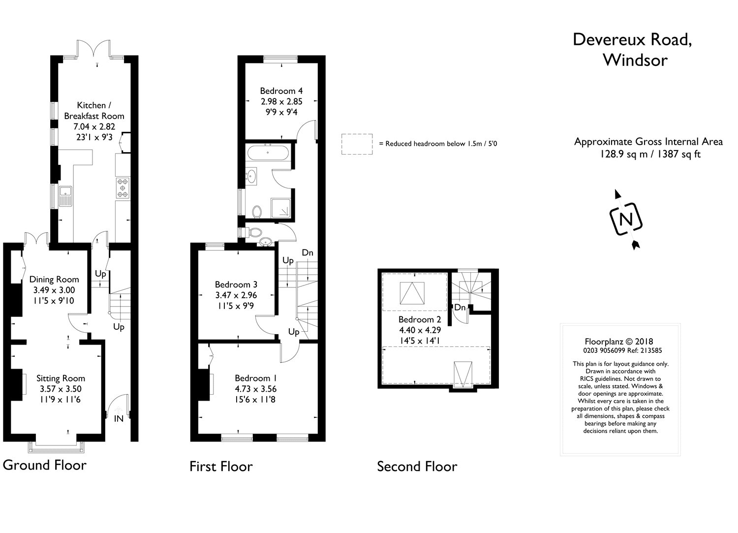 4 Bedrooms Terraced house to rent in Devereux Road, Windsor SL4