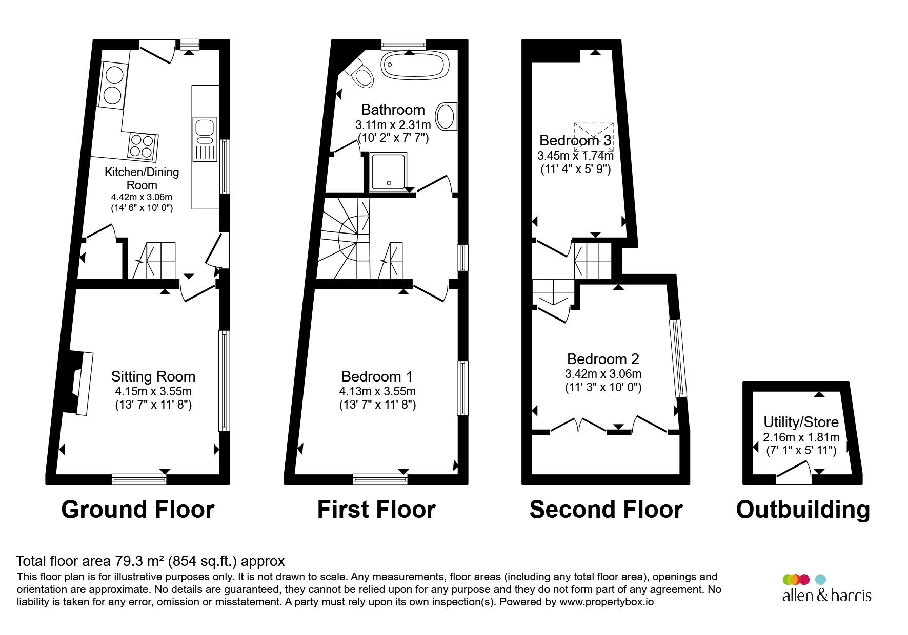 29, Doulting, Shepton Mallet floorplan