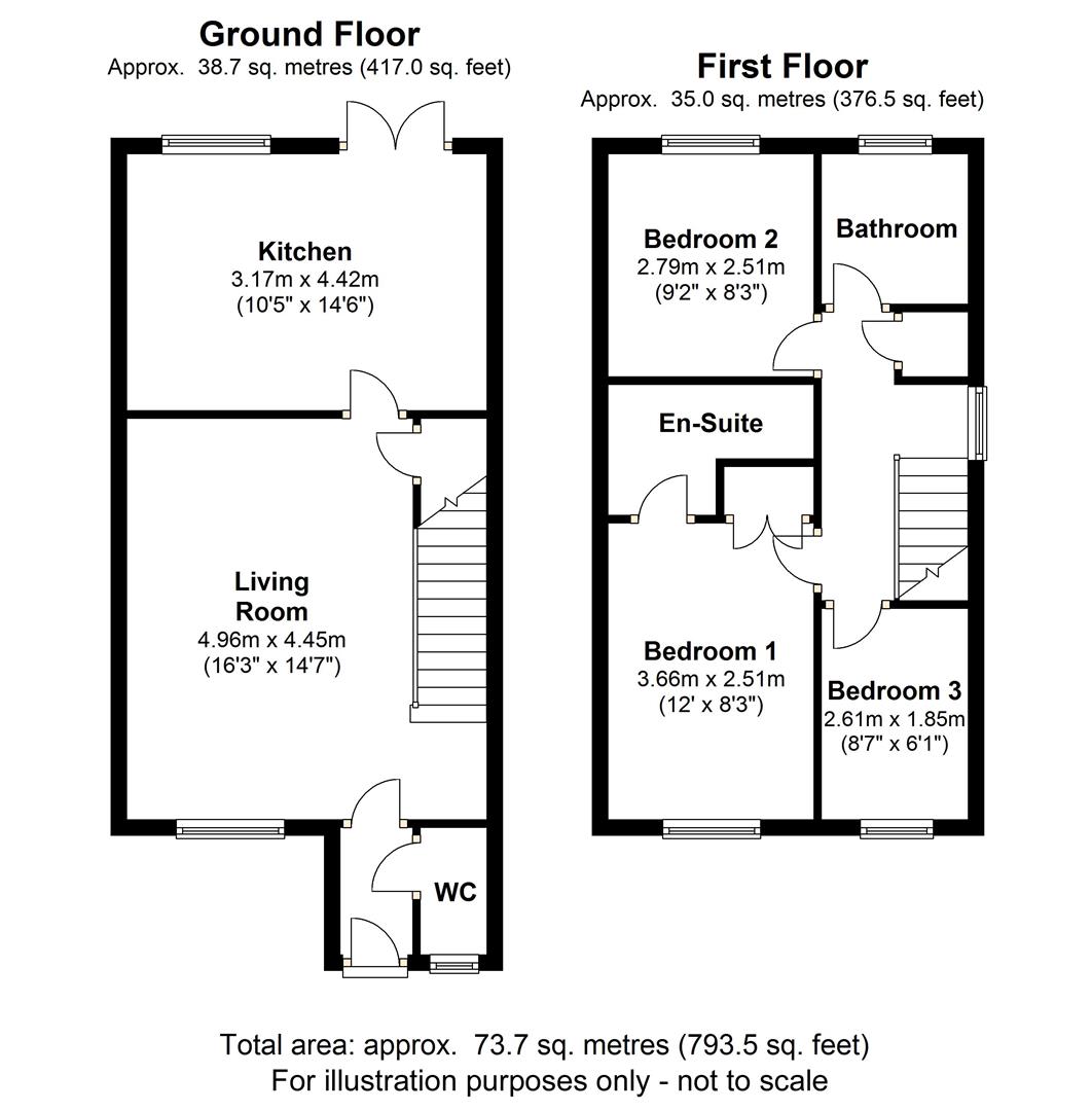 3 Bedrooms Semi-detached house to rent in Blackbird Close, Burgess Hill RH15