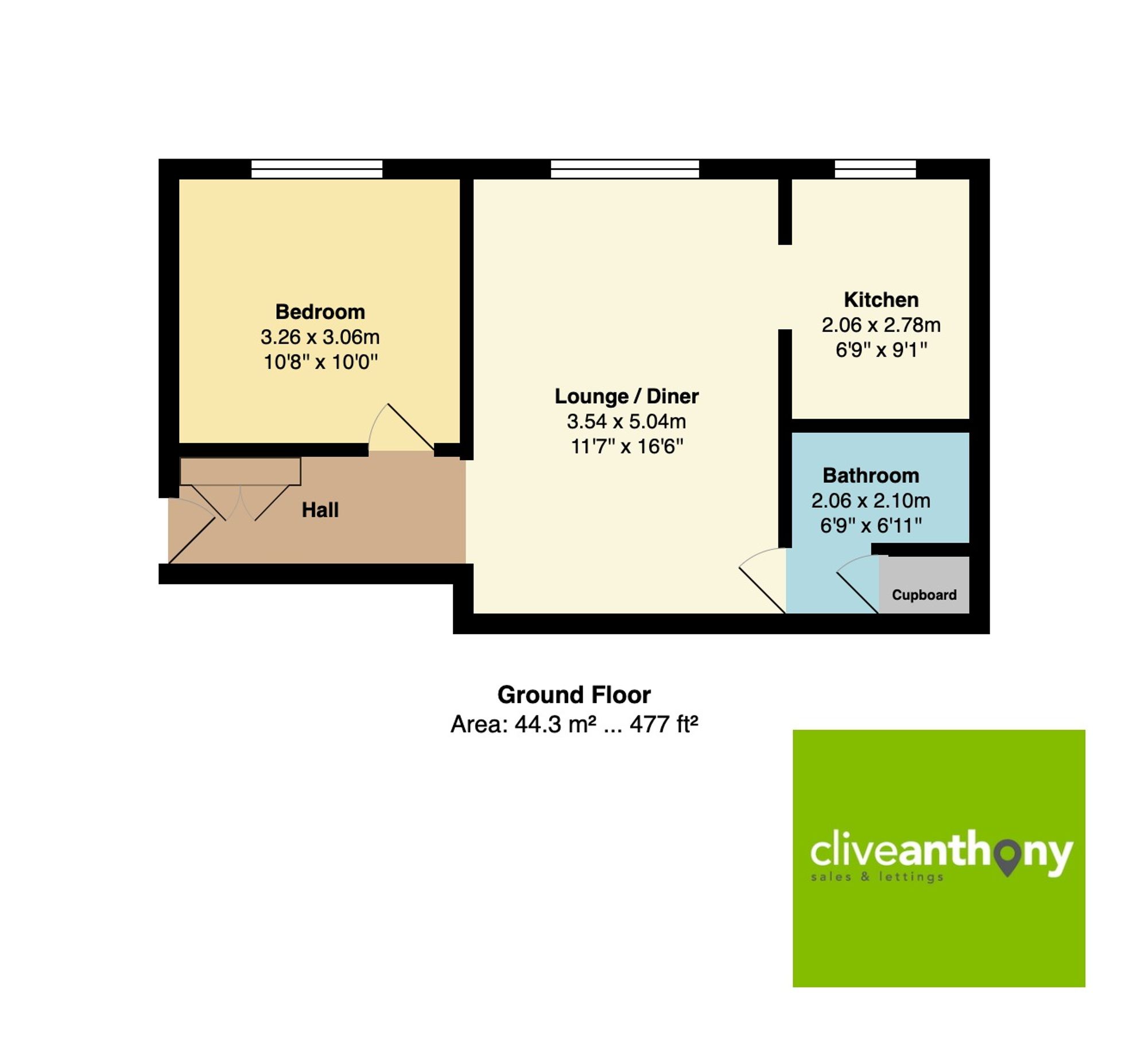 183 Baguley Crescent, Manchester floorplan