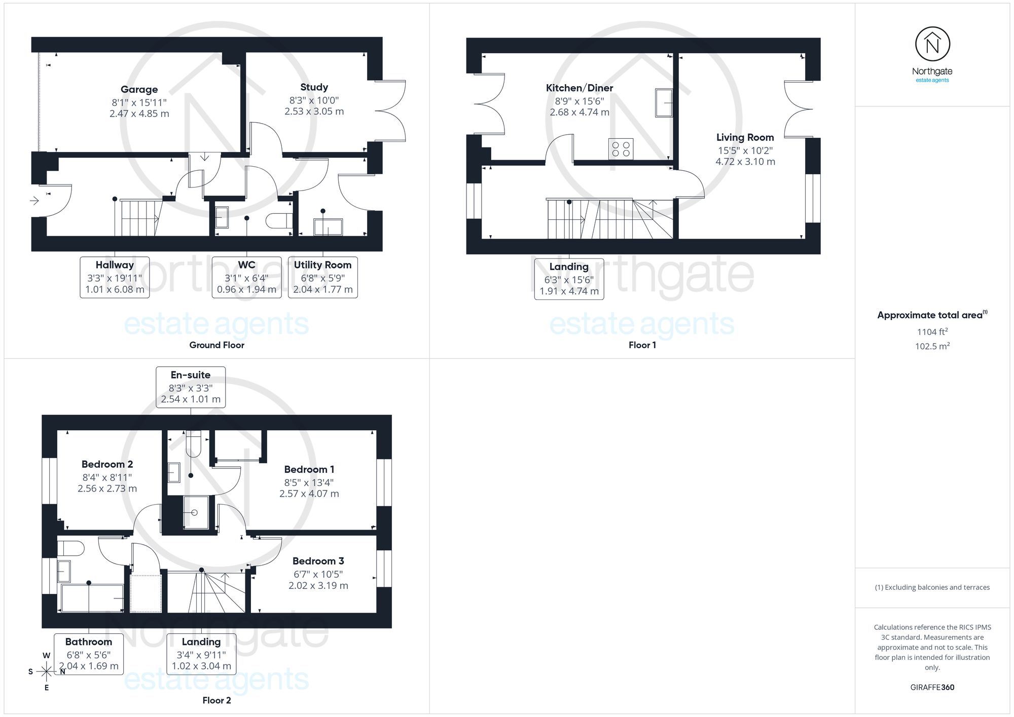 10 Youens Crescent, Newton Aycliffe floorplan