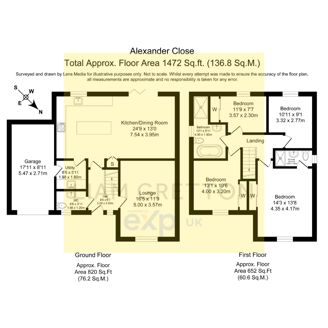 Alexander Close, Wirral floorplan