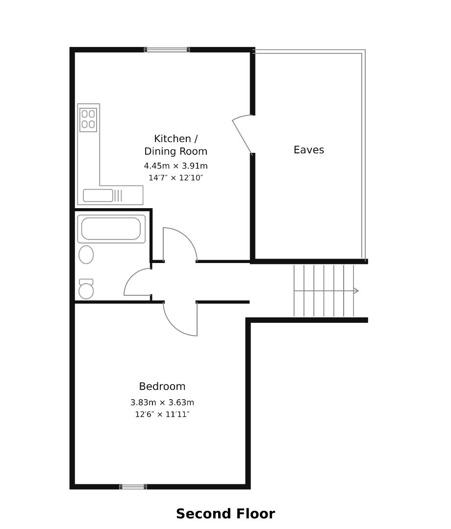191 Belsize Road, London floorplan