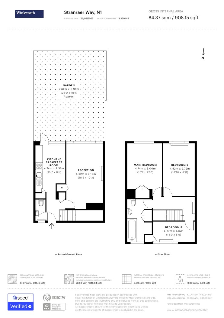 Stranraer Way, London N1, 3 bedroom flat for sale 61133548
