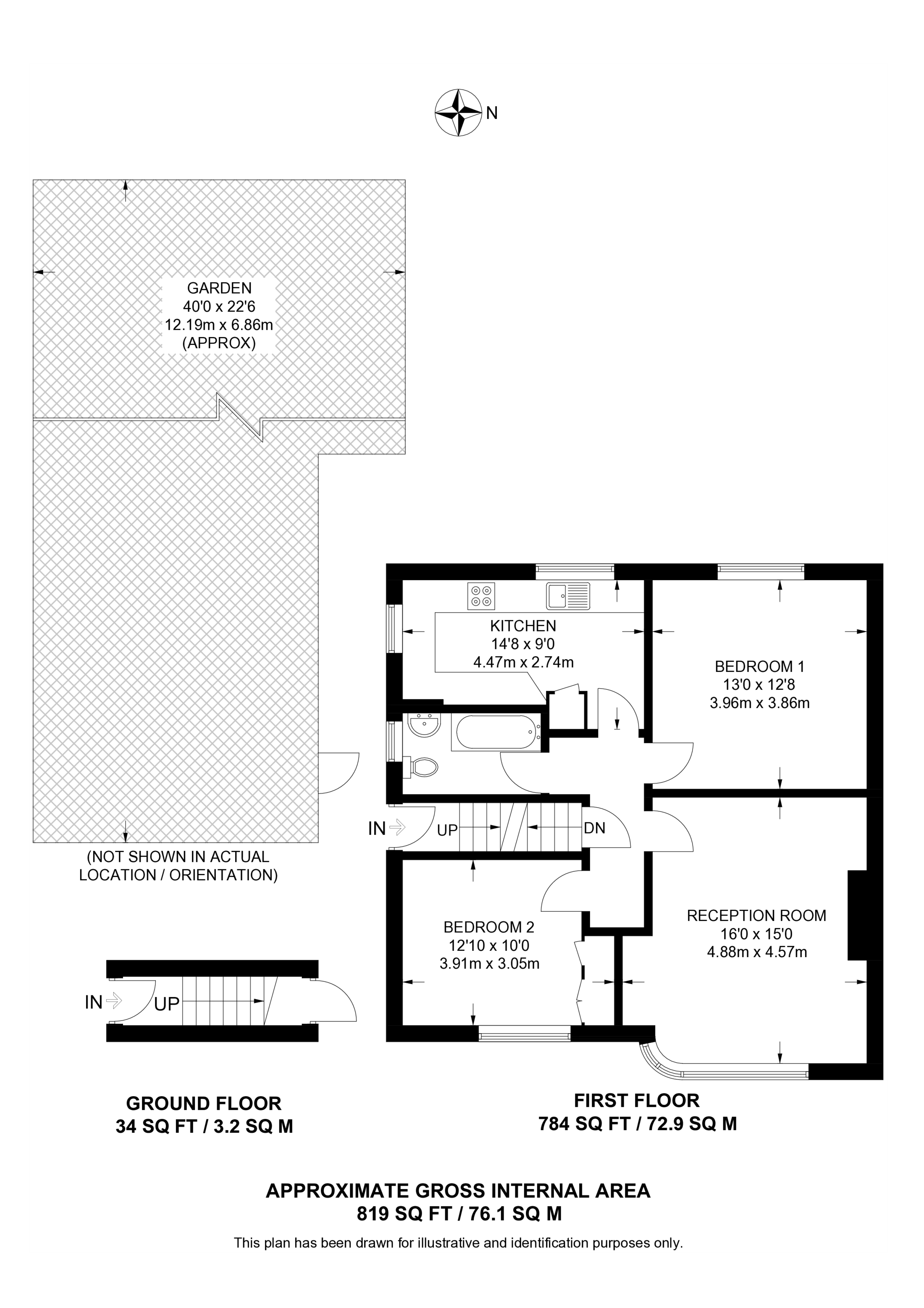 Clyde Road, East Croydon floorplan