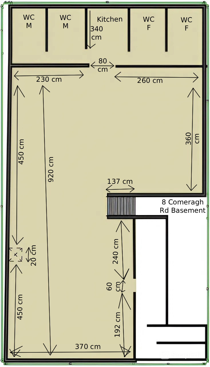 8, Comeragh Road , London floorplan