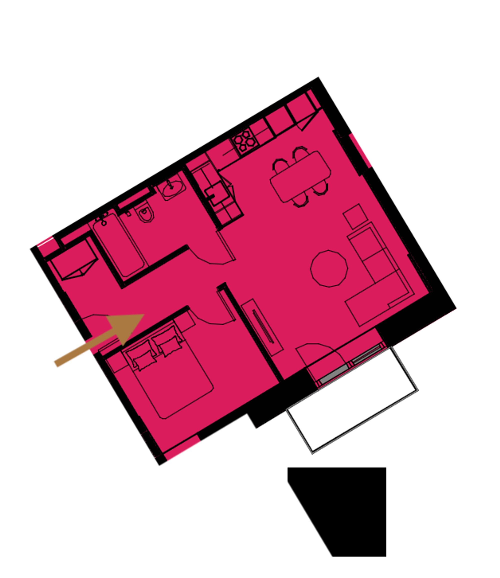 Apt 1506, 3 New Kings Head Yard, Salford floorplan
