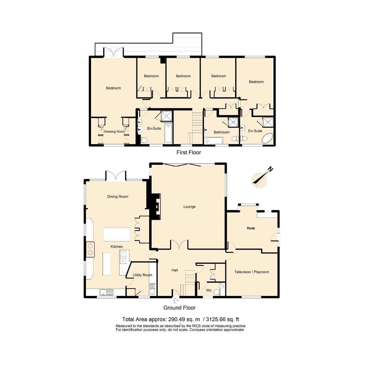 Chiddingly Road, Horam, East Sussex TN21, 5 bedroom detached house for