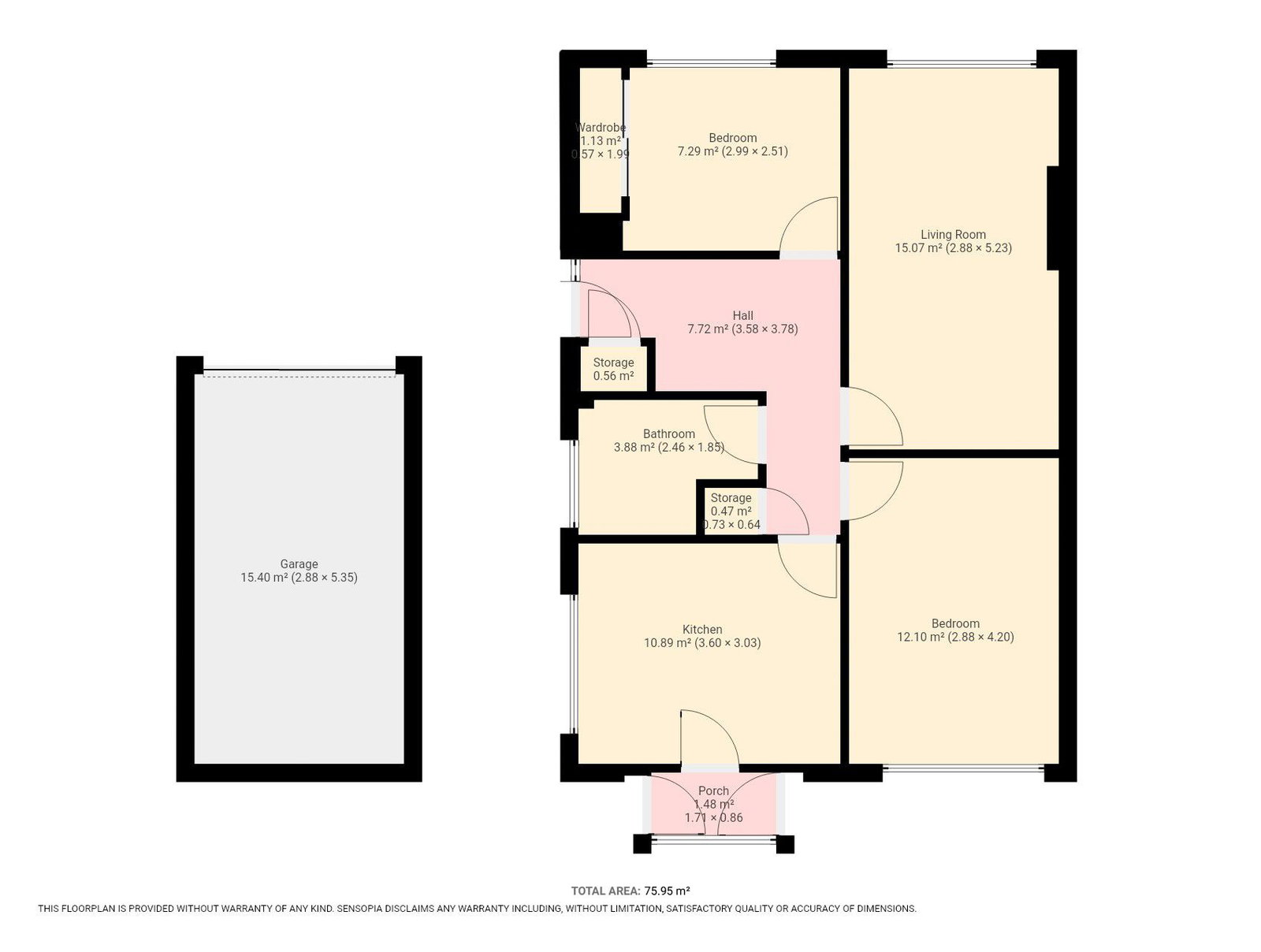 35, Malwood Way, Rotherham floorplan