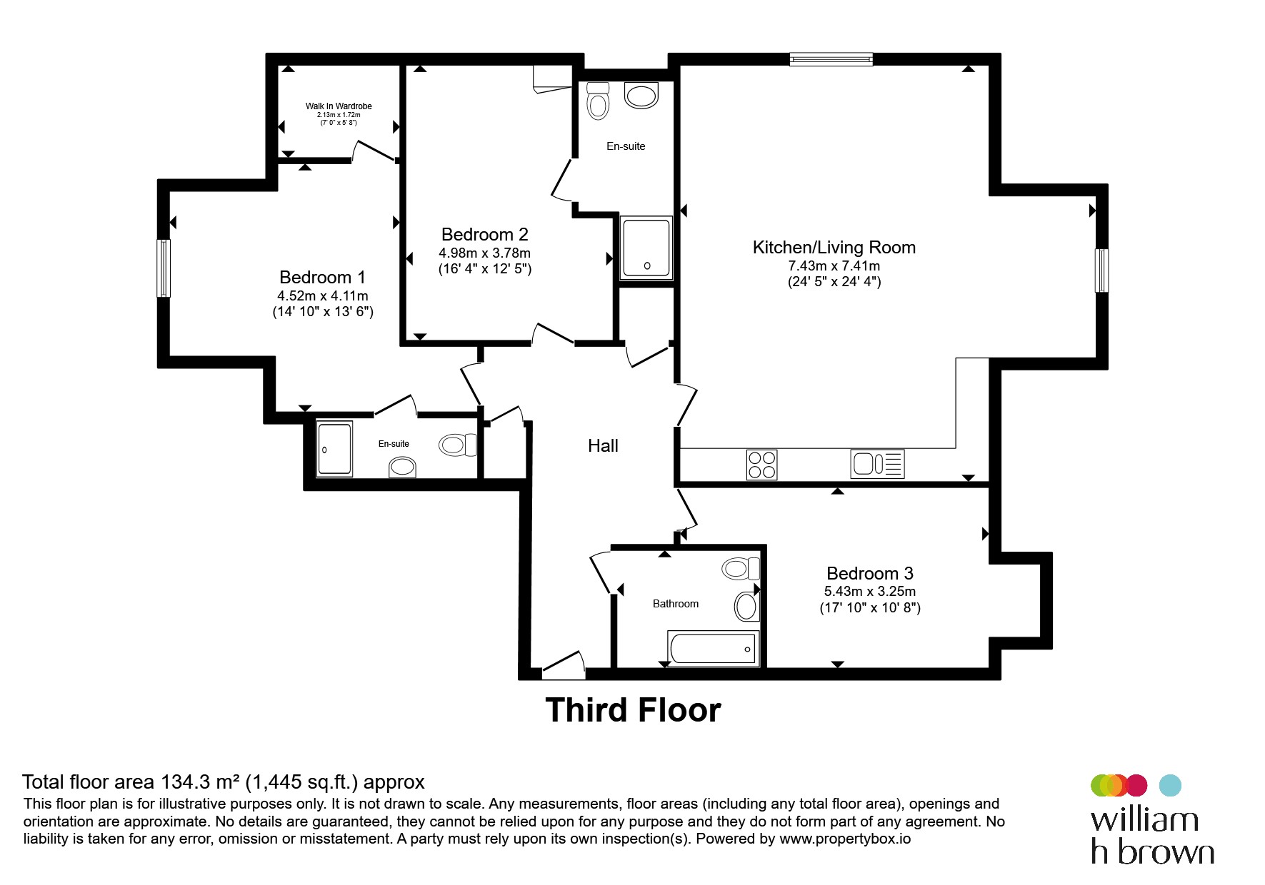 89, Constables Way, Hertford floorplan