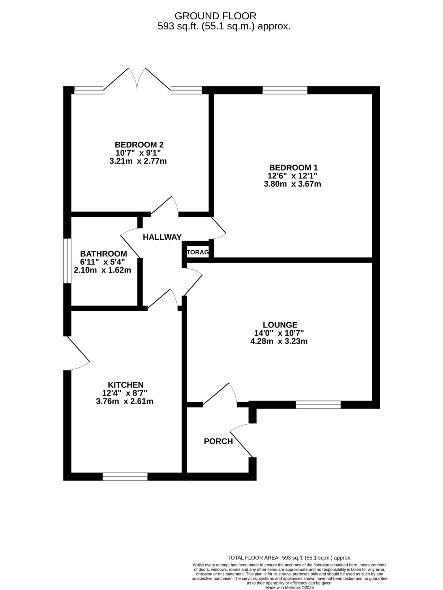 3, Fairfield Close, Norwich floorplan