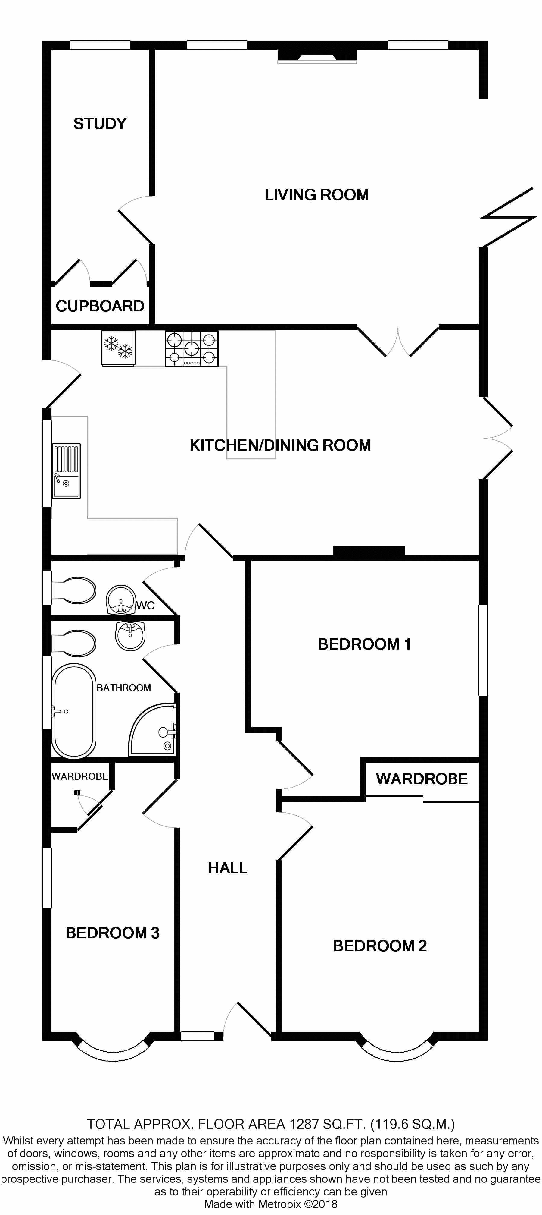 4 Bedrooms Detached bungalow for sale in Lane End Road, Middleton On Sea PO22