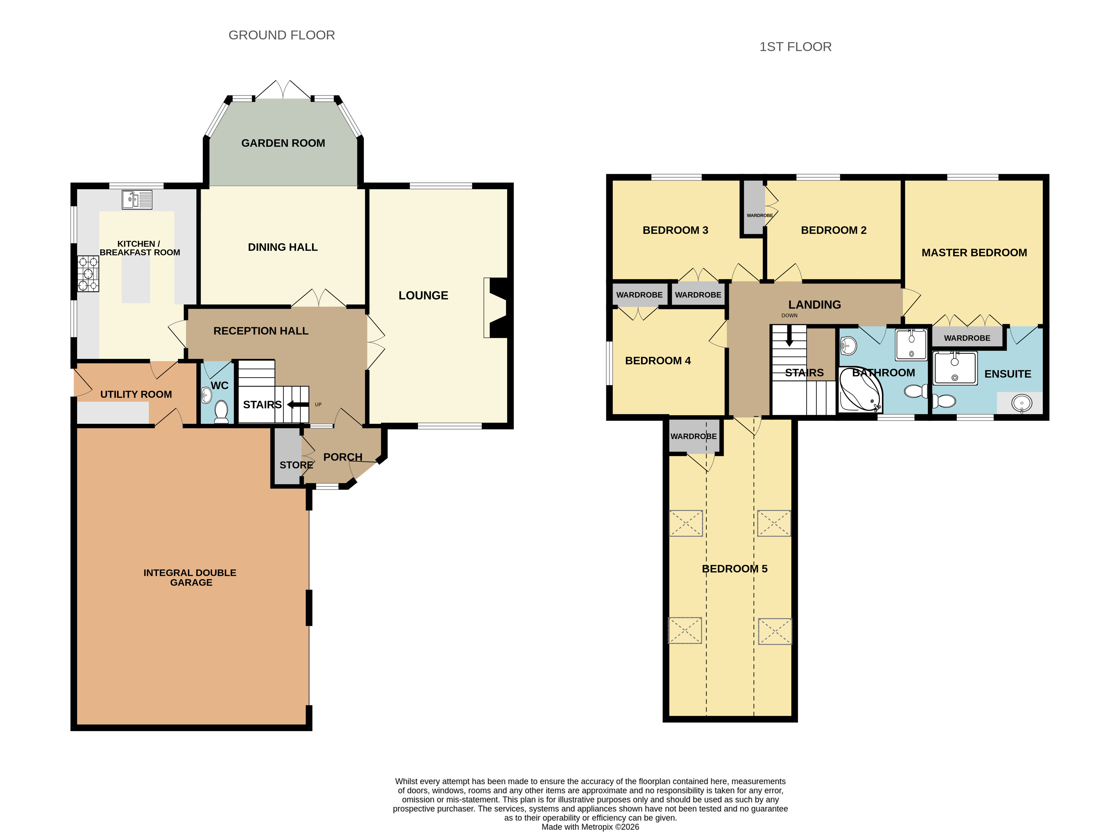 The Lhen, Trinity Lane, Duns floorplan