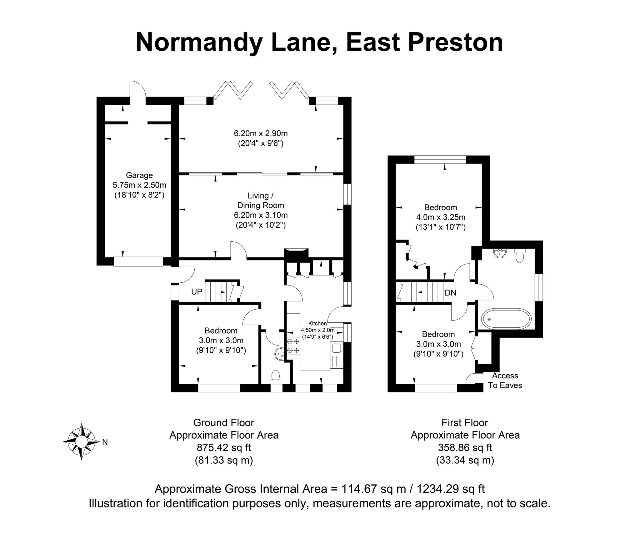 5 Normandy Lane, Littlehampton floorplan