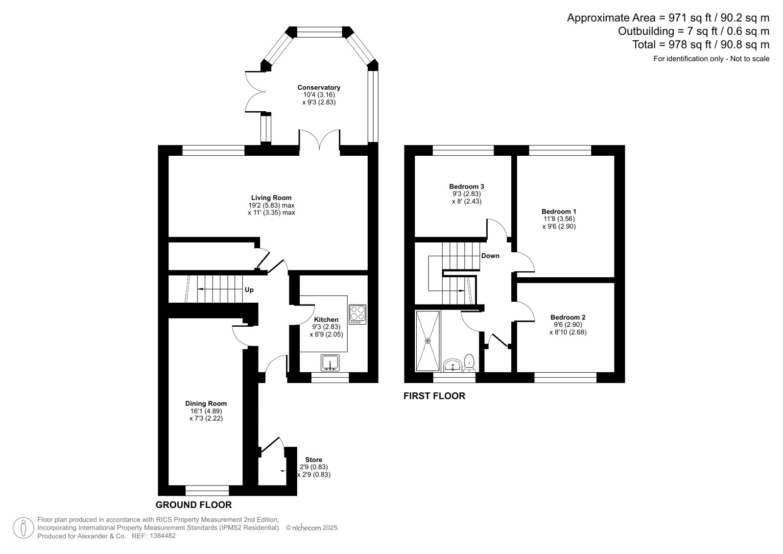 Otters Brook, Buckinghamshire floorplan