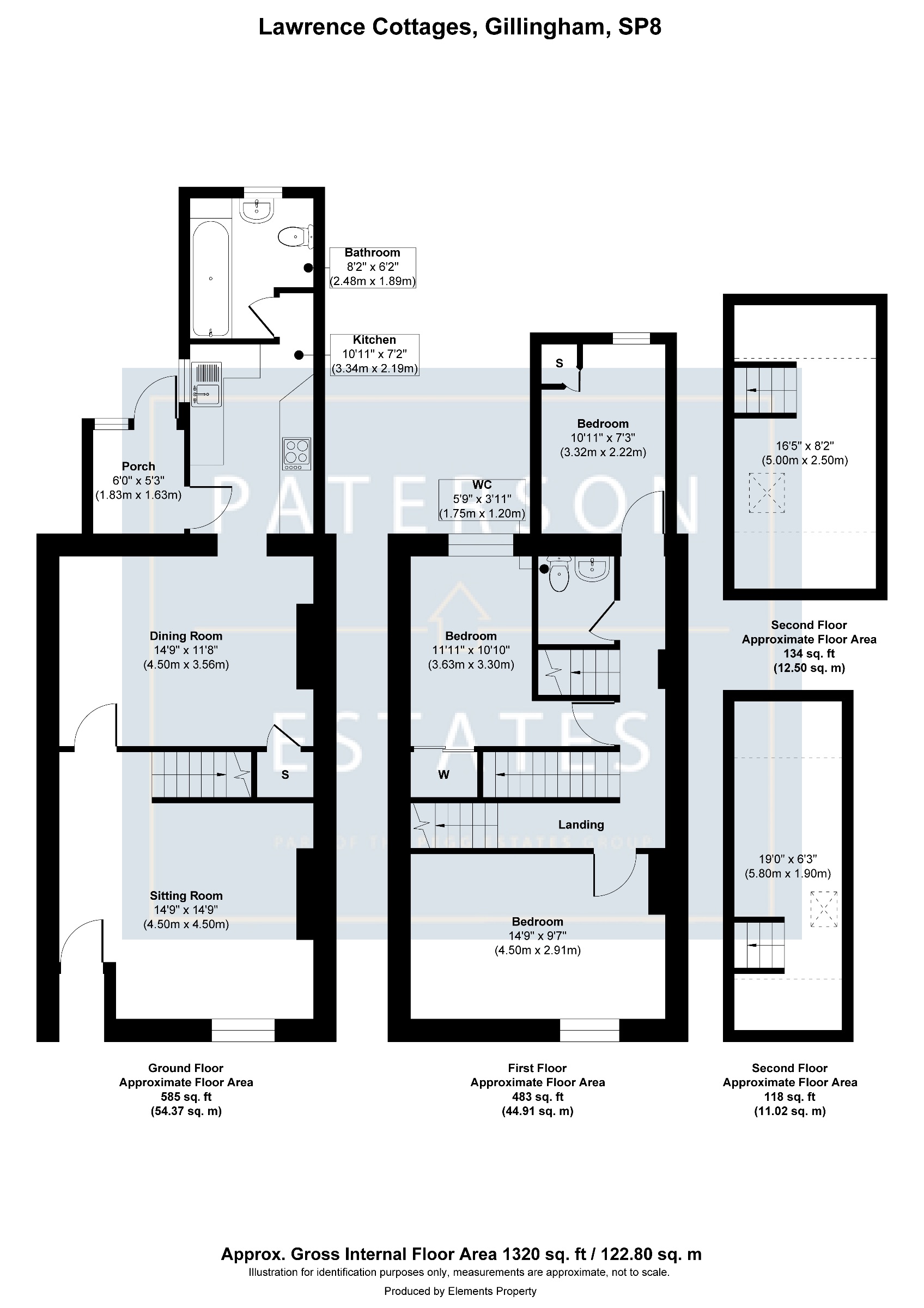 4 Lawrence Cottages, Gillingham floorplan