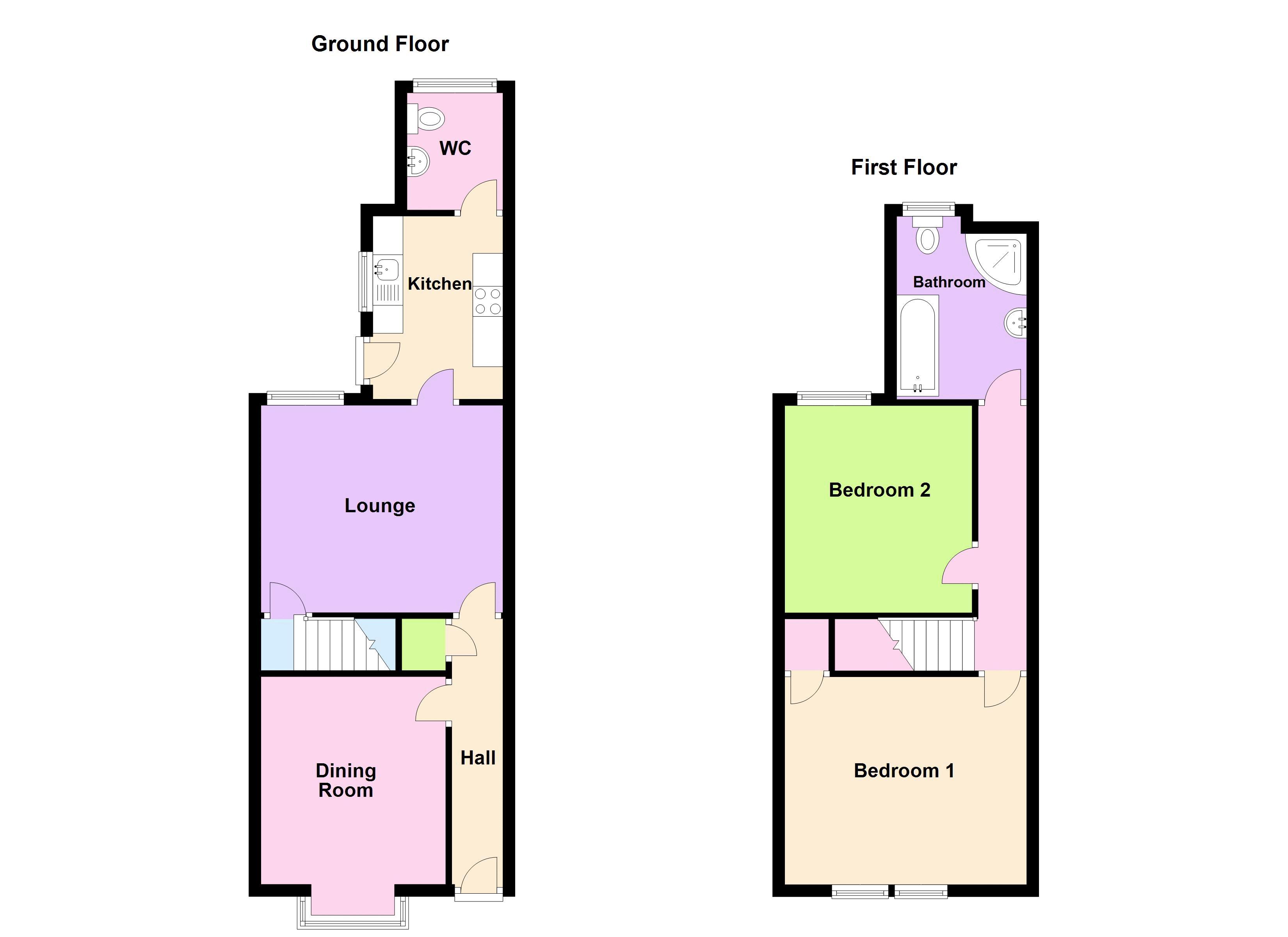 2 Bedrooms Terraced house to rent in Long Hyde Road, Bearwood, Smethwick B67