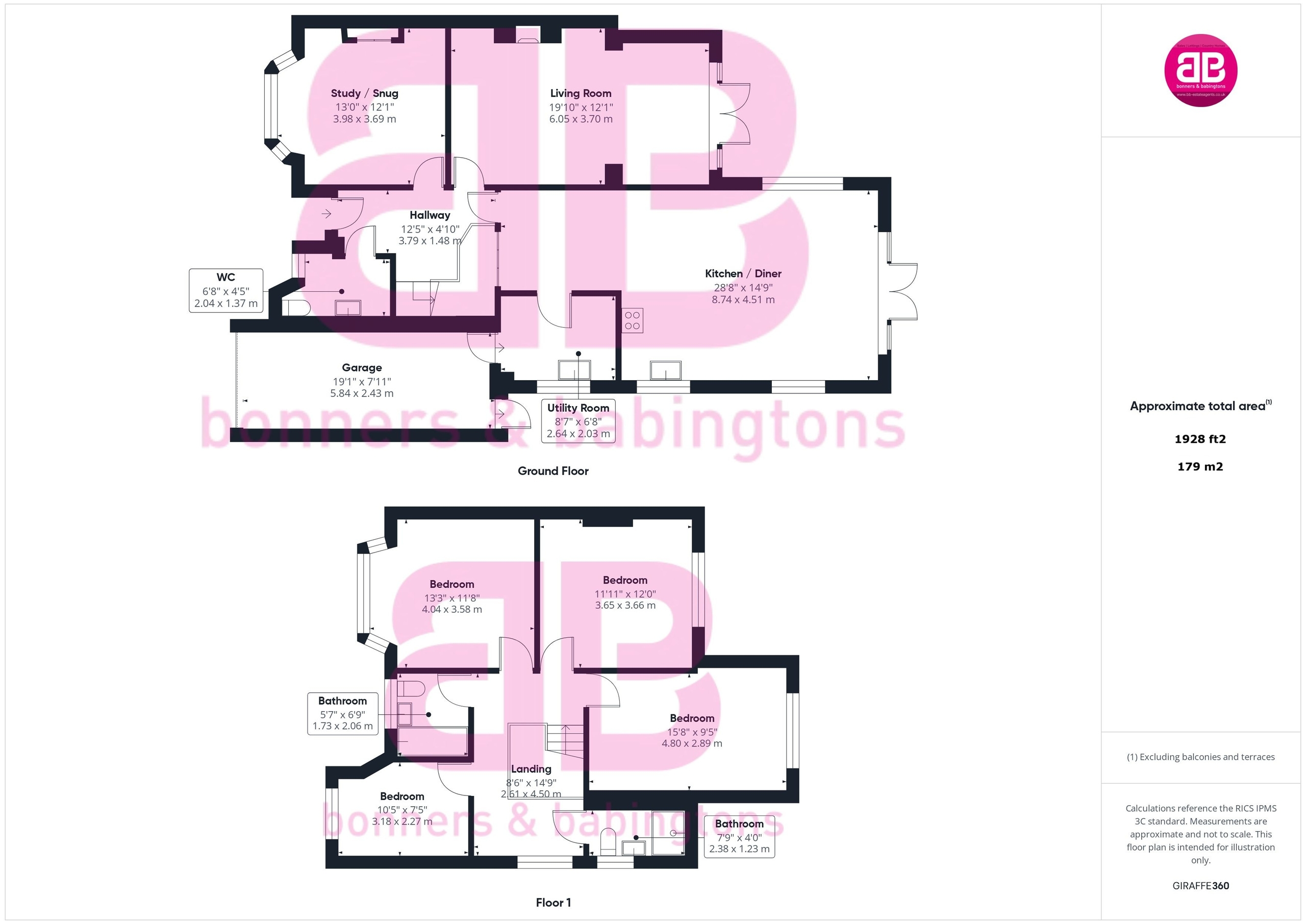 Glendale, 67 Summerleys Road, Princes Risborough floorplan