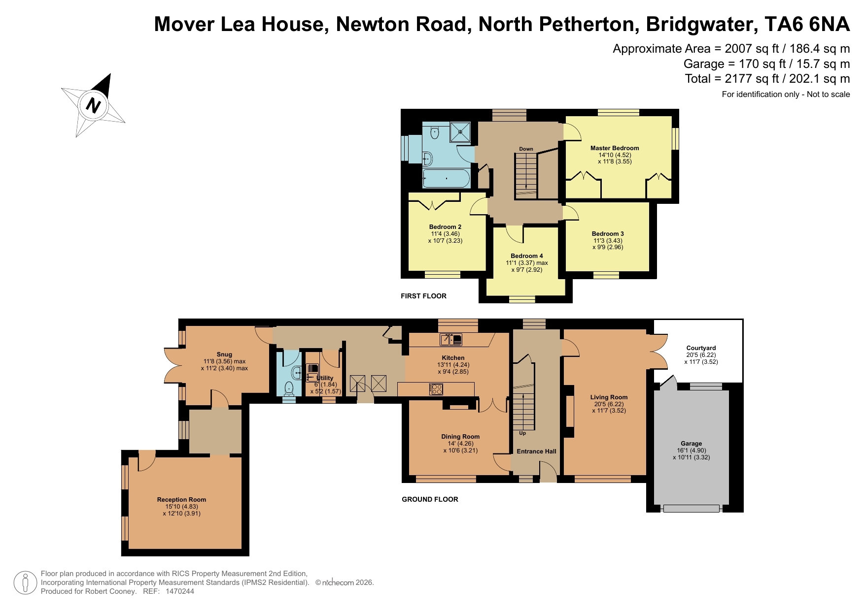 Mover Lea House, Bridgwater floorplan