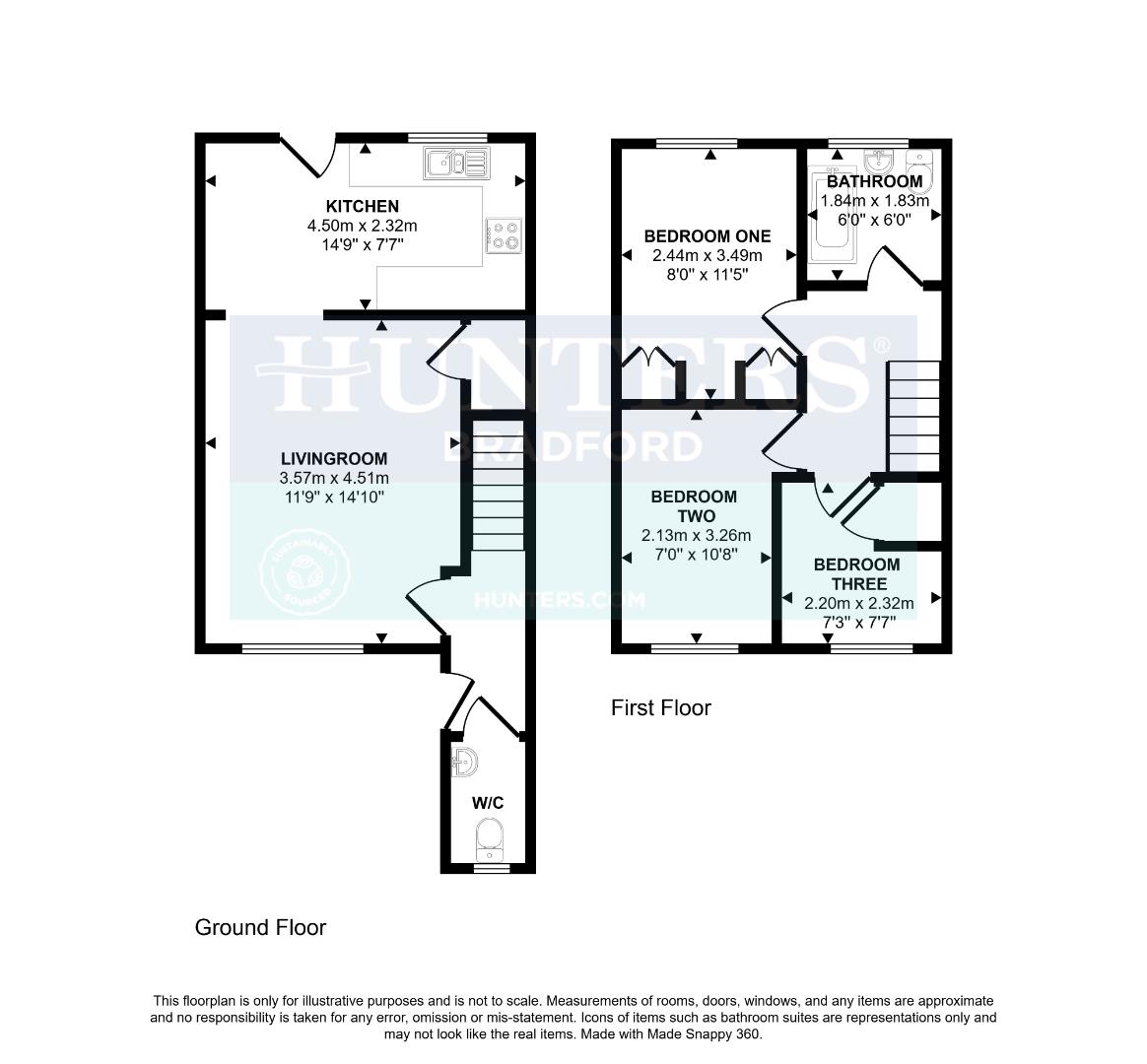20, Bierley House Avenue, Bradford floorplan