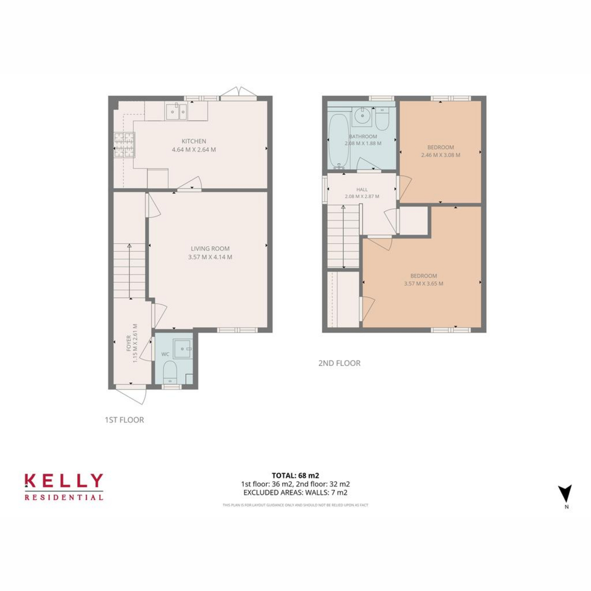 28a, Whitehaugh Road, Glasgow floorplan