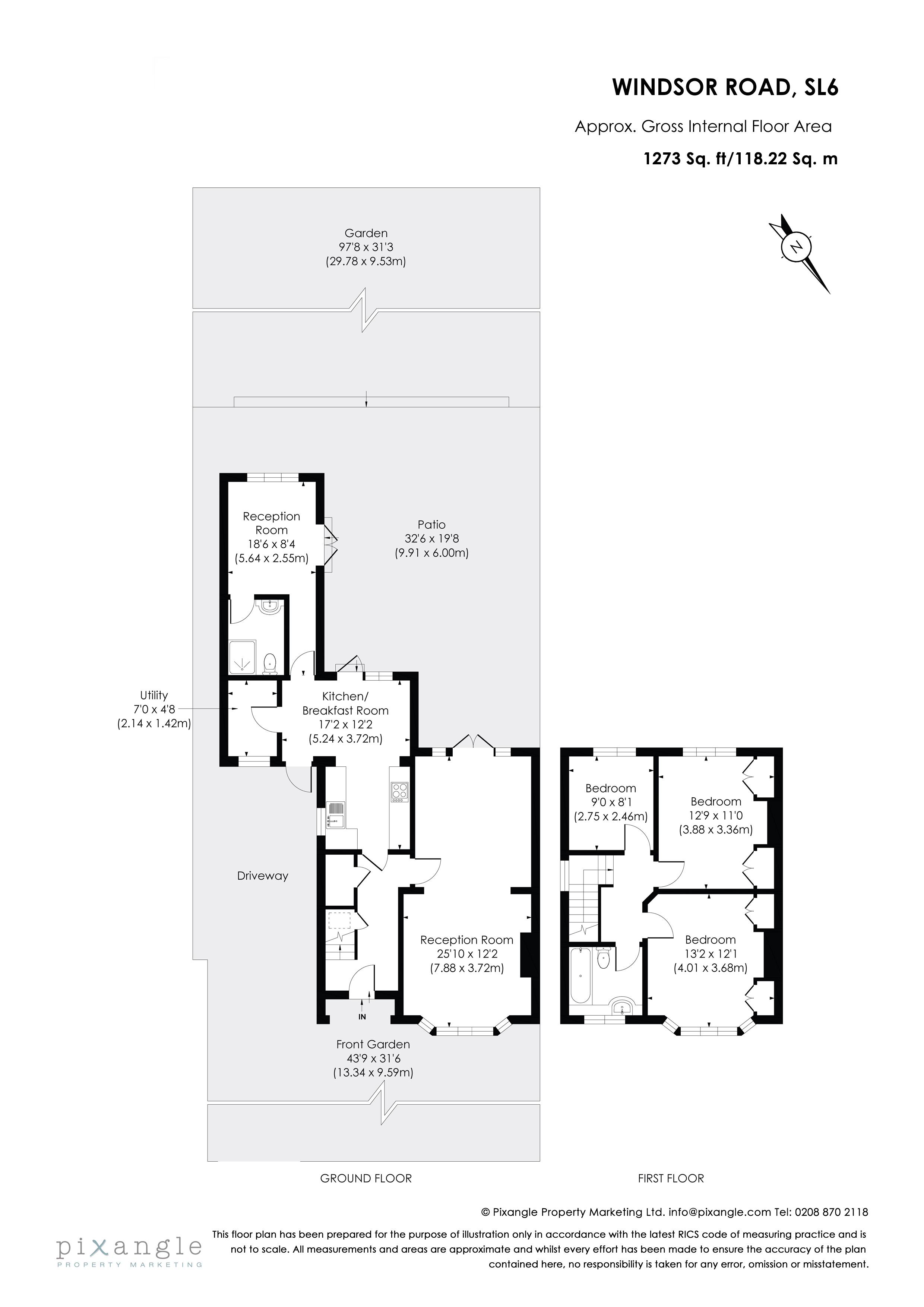 126, Windsor Road, Maidenhead floorplan