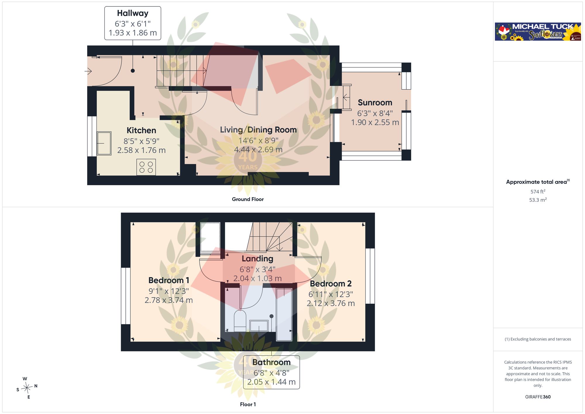41 Fosse Close, Gloucester floorplan