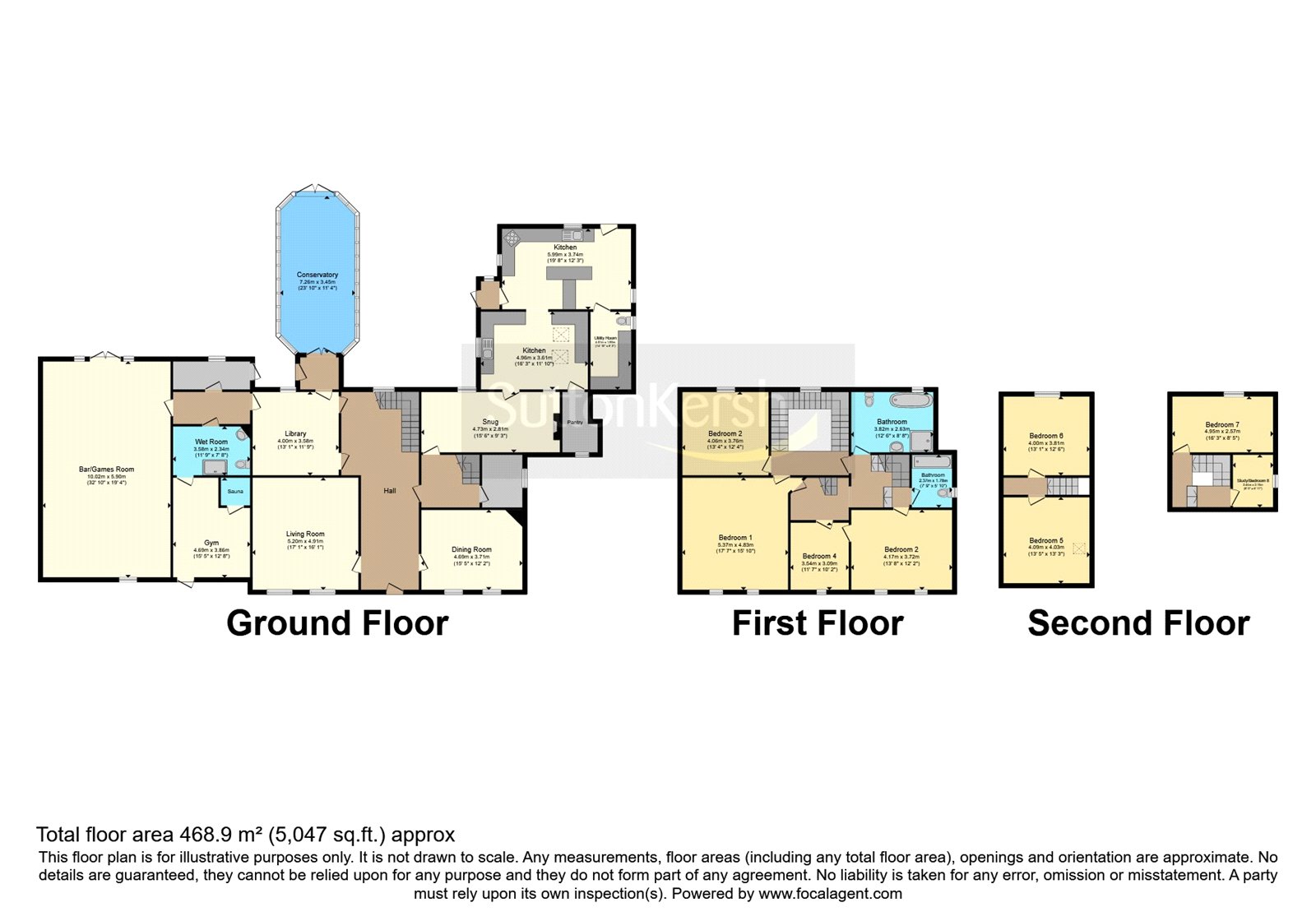 Hale Hall Gardens,, Church End, Liverpool floorplan
