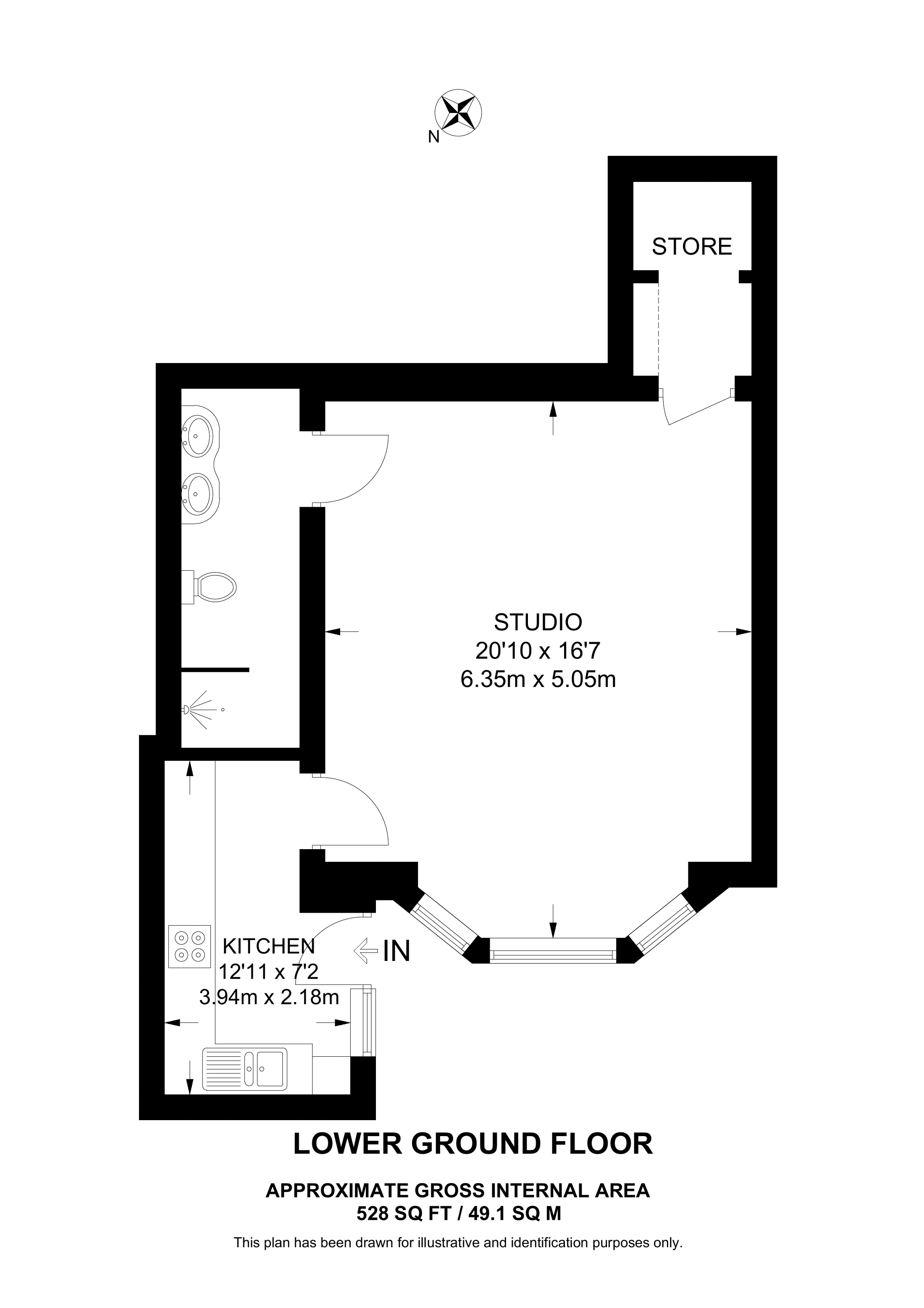 Earls Court, Earls Court floorplan