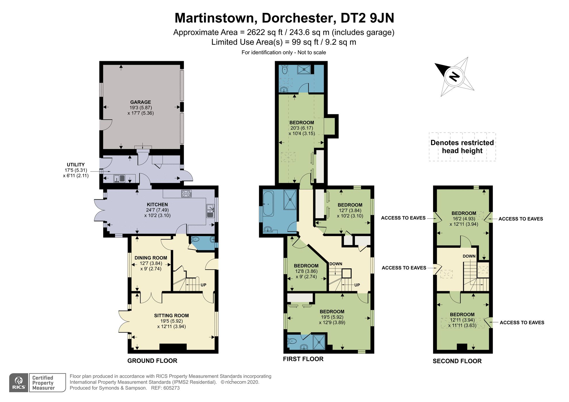 Martinstown, Dorchester, Dorset DT2, 6 bedroom detached house for sale