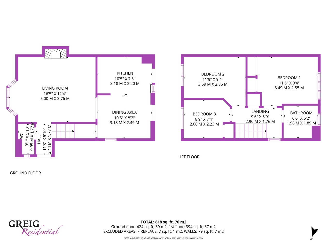 51, Wallacetown Avenue, Kilmarnock floorplan