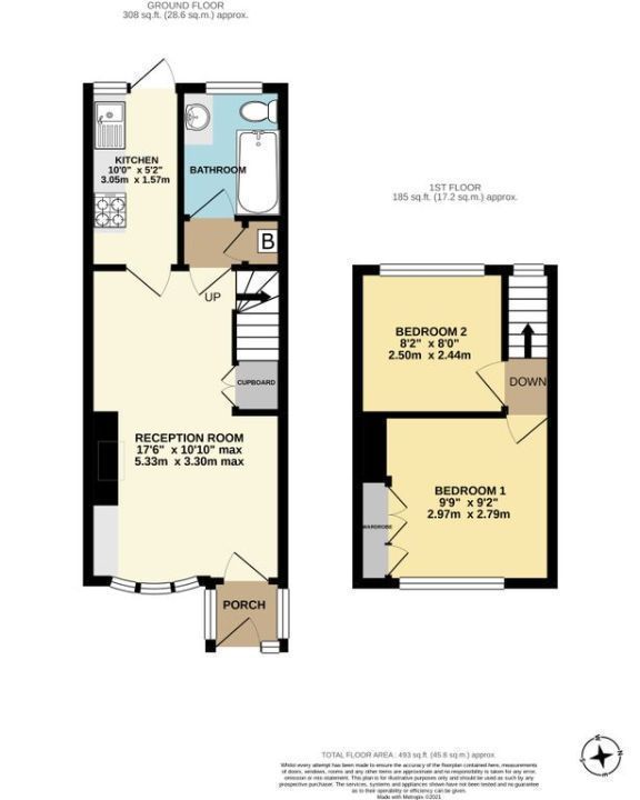 24, Chertsey Road, Feltham floorplan