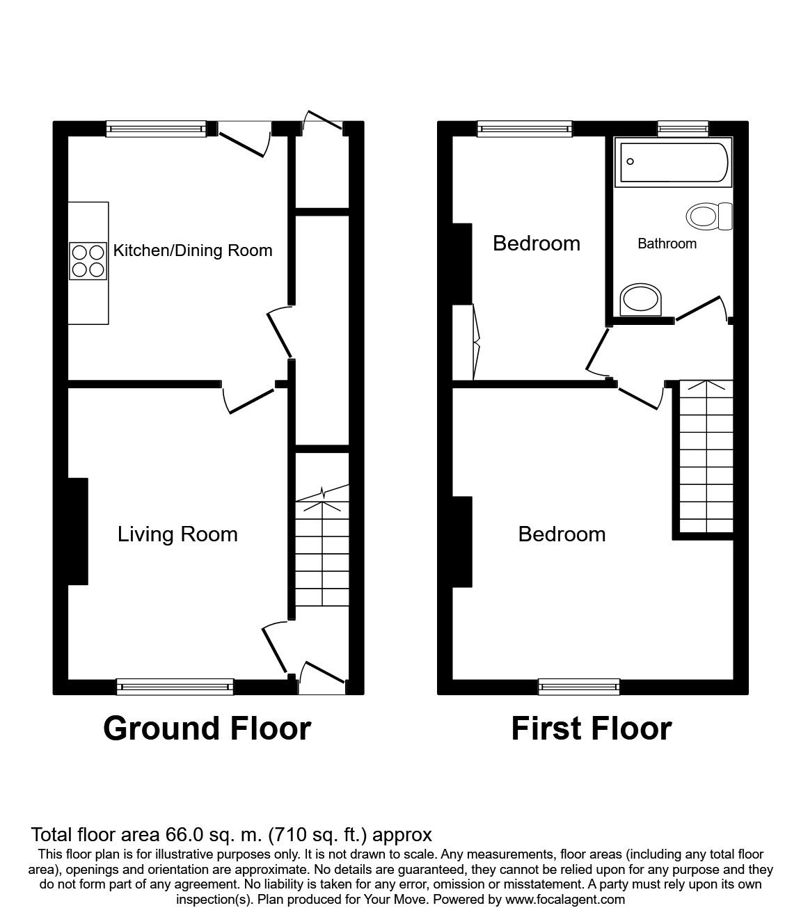 2 Bedrooms Terraced house for sale in Caister Grove, Keighley BD21