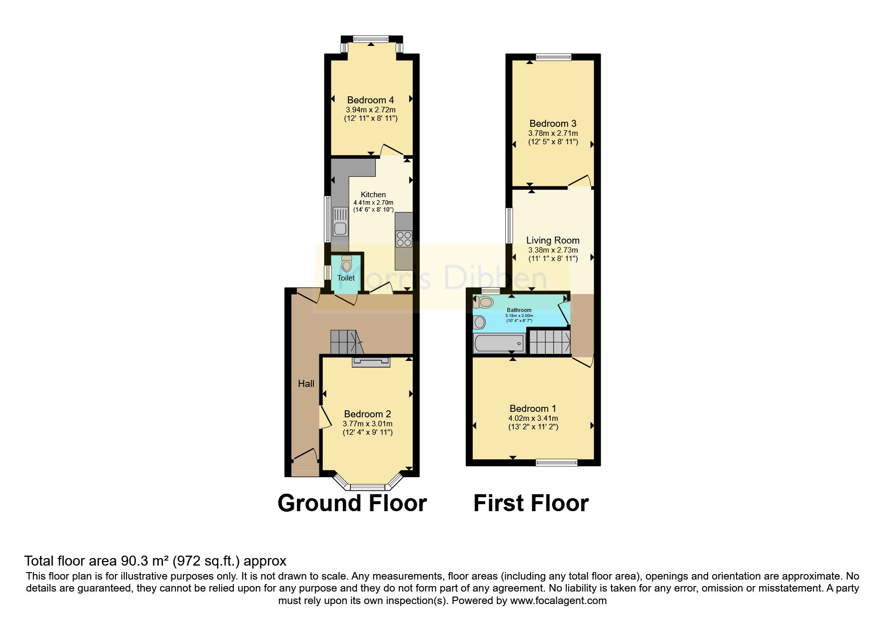 Jubilee Road, Southsea, Hampshire PO4, 4 bedroom terraced house for