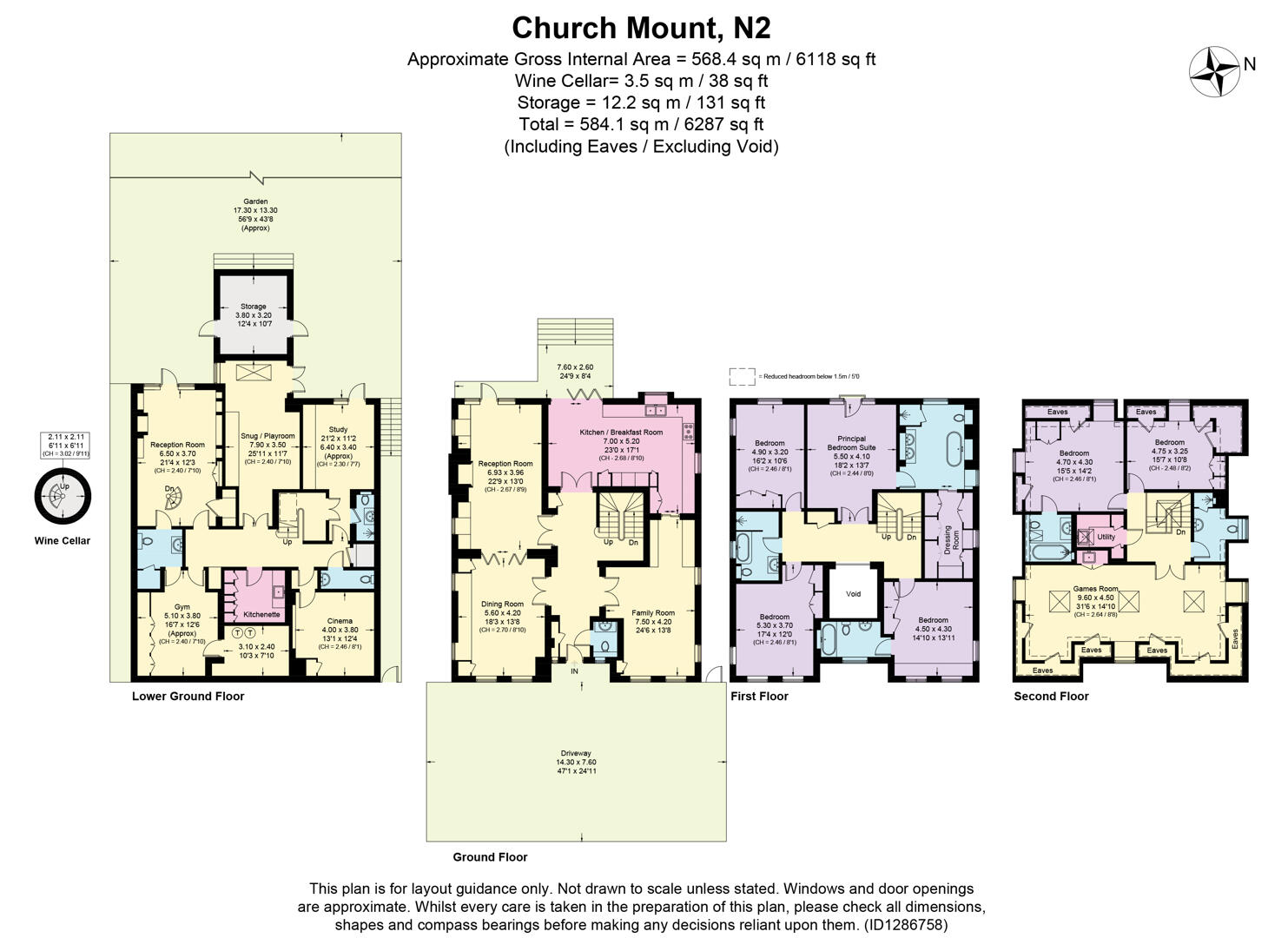 10,, Church Mount, London floorplan