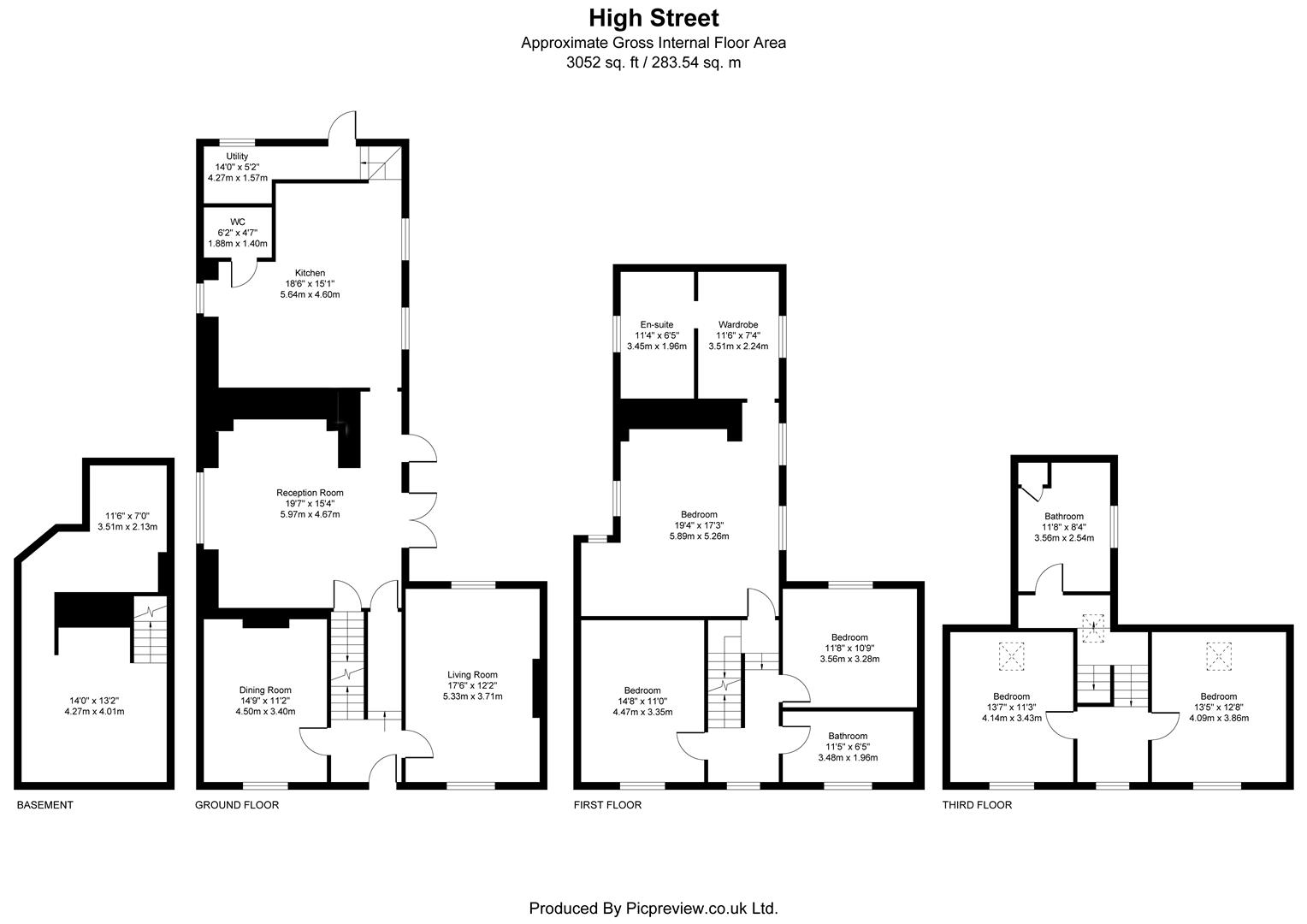6, High Street, East Sussex floorplan