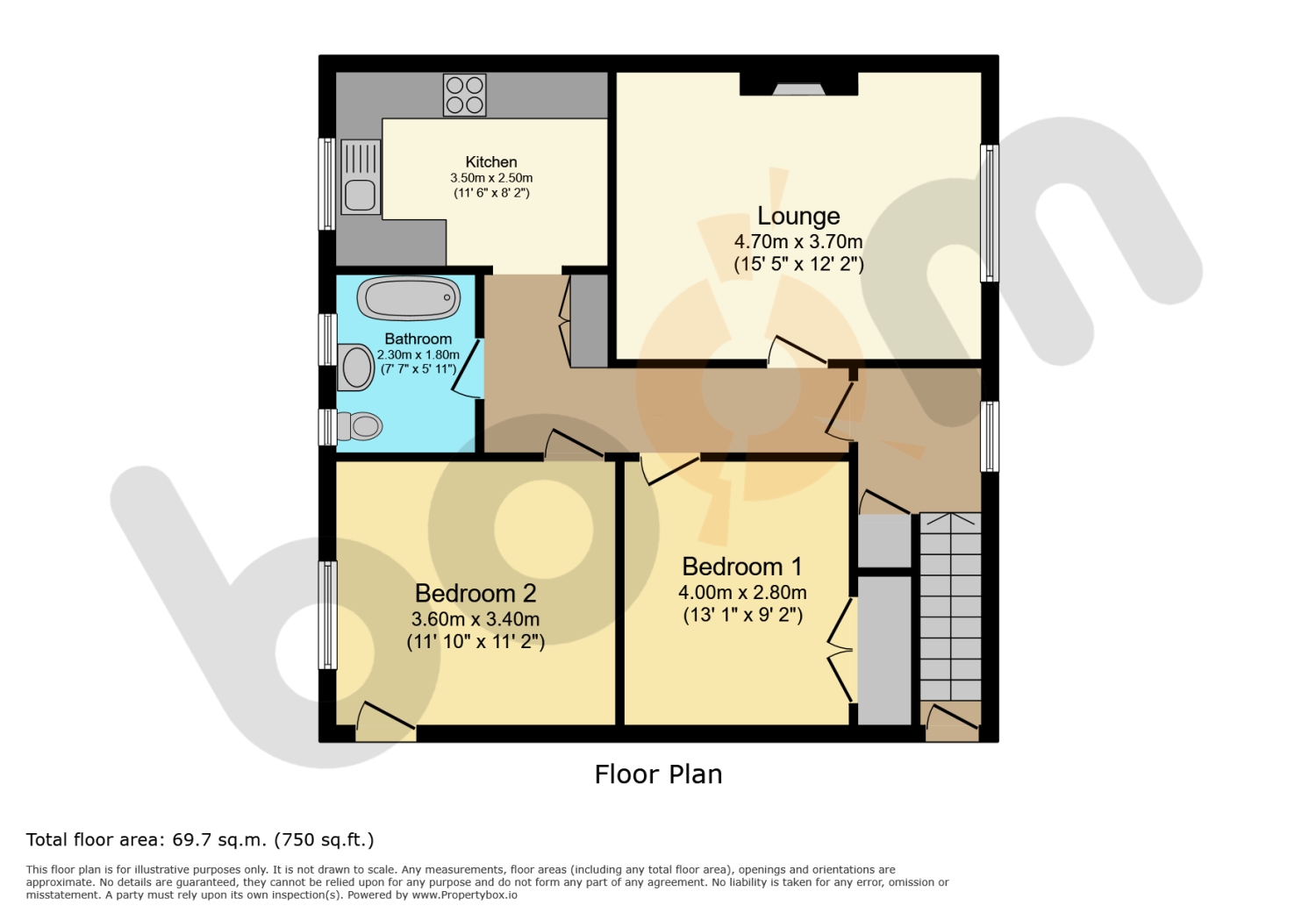 30, Linburn Road, Glasgow floorplan