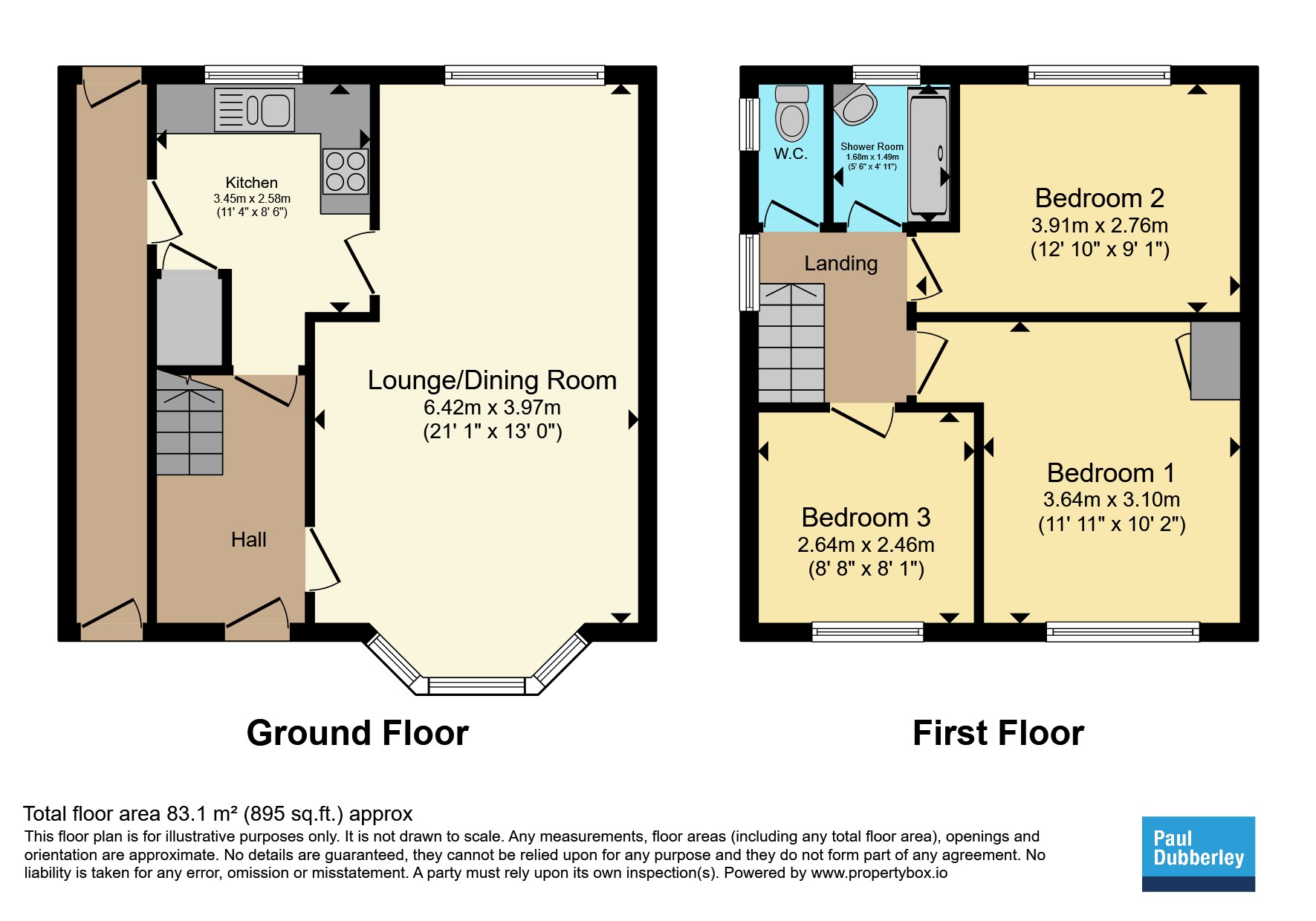 32, Bissell Street, Bilston floorplan