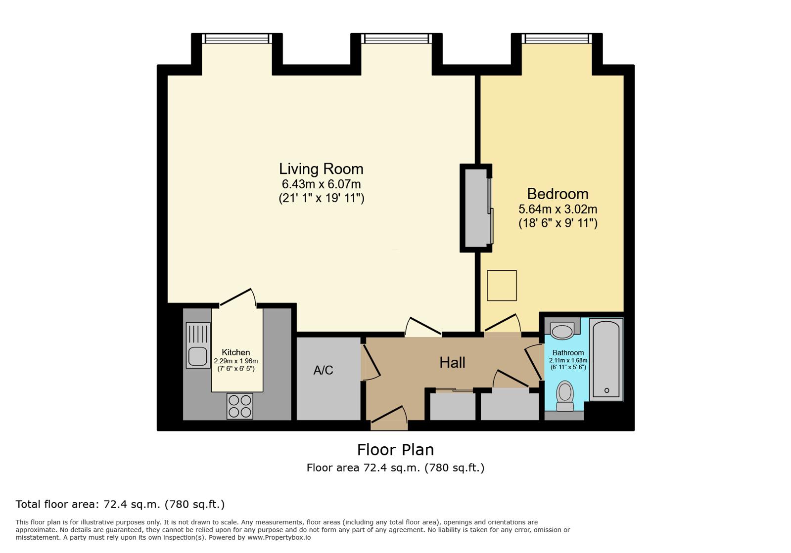 52, Ellesmere Lodge, 68, Halse Road, Northamptonshire floorplan