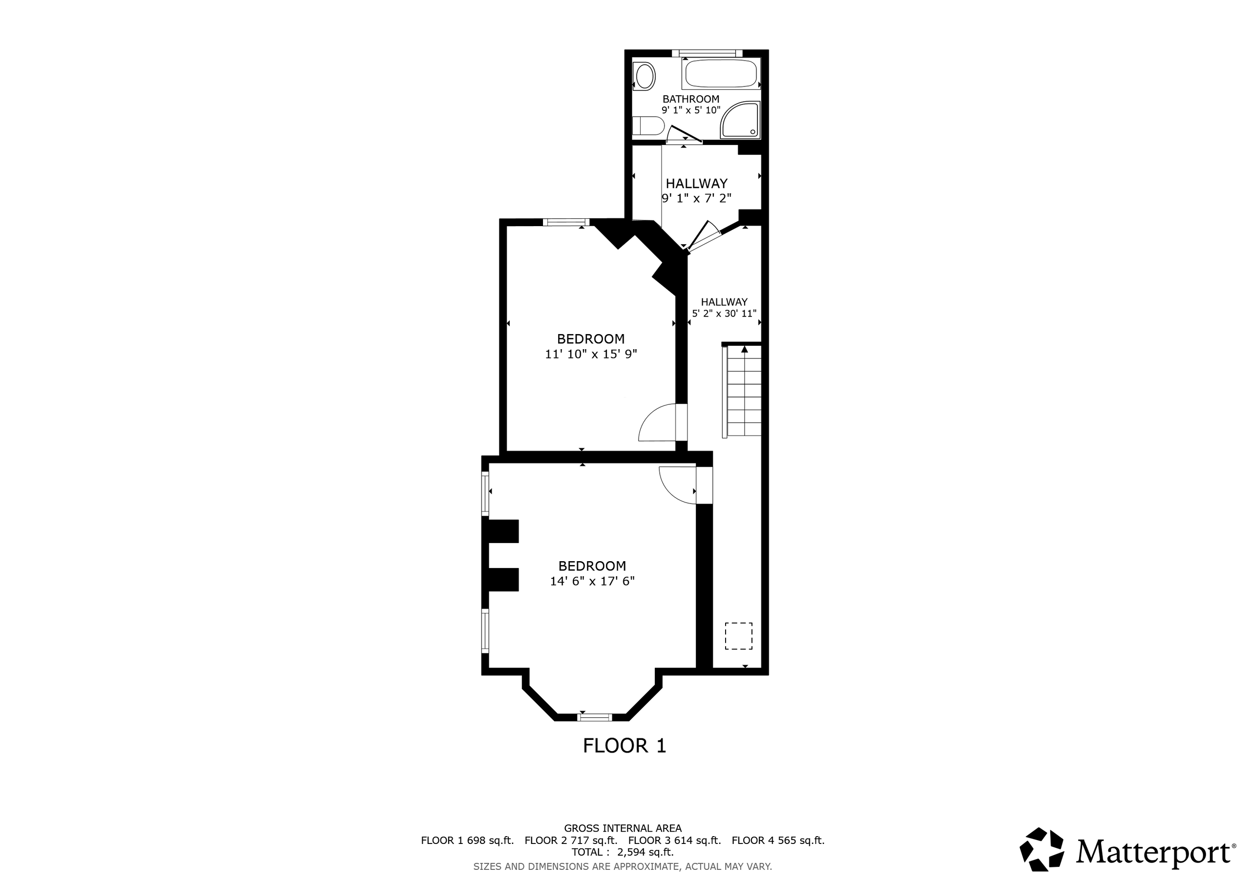 14 Estcourt Avenue, Leeds floorplan
