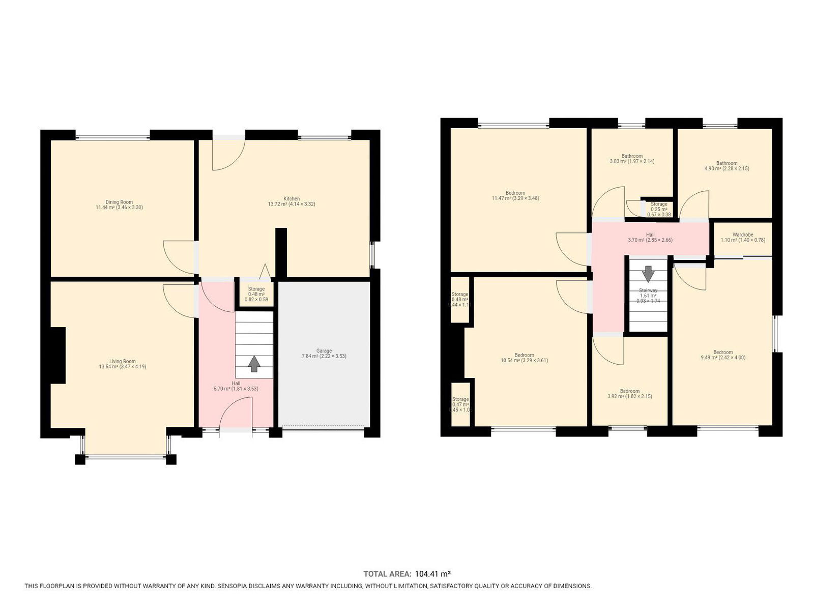 3, Broom Drive, Rotherham floorplan