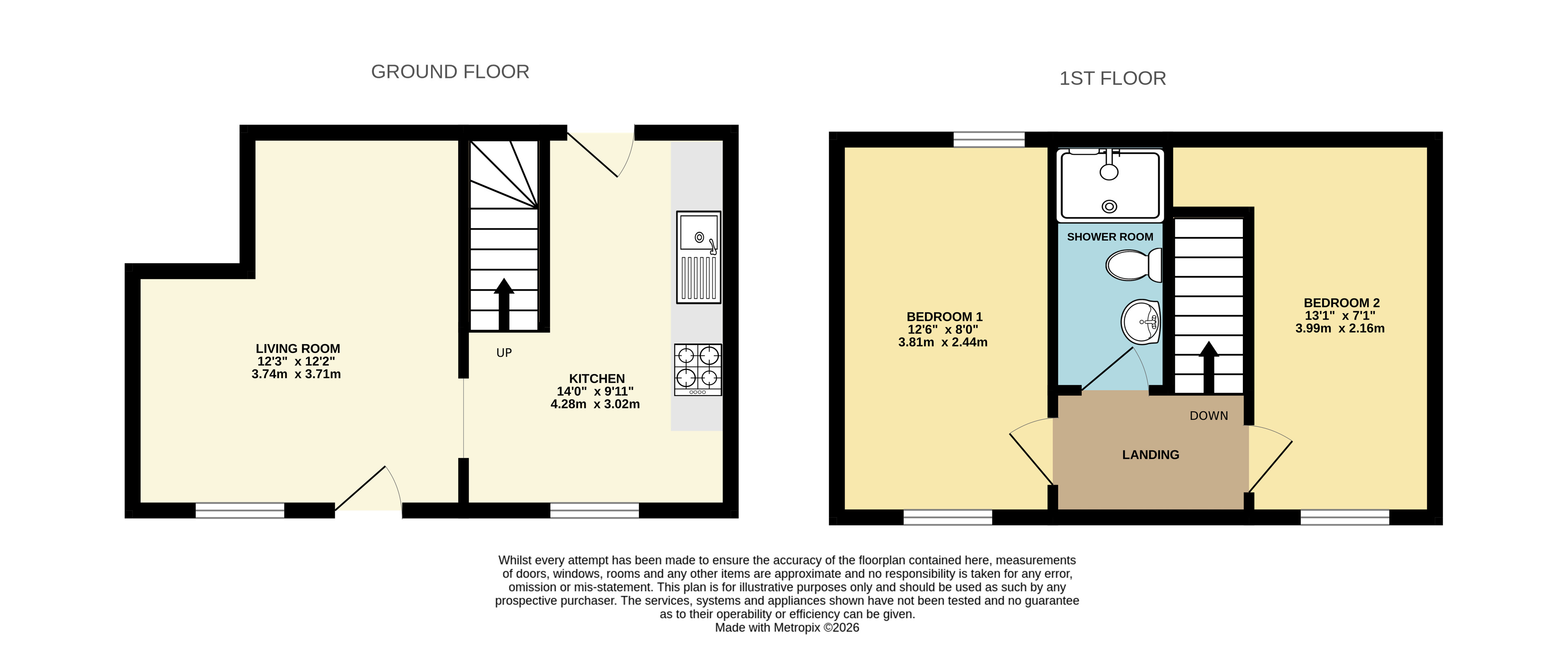 Cyprus Terrace, Devon floorplan