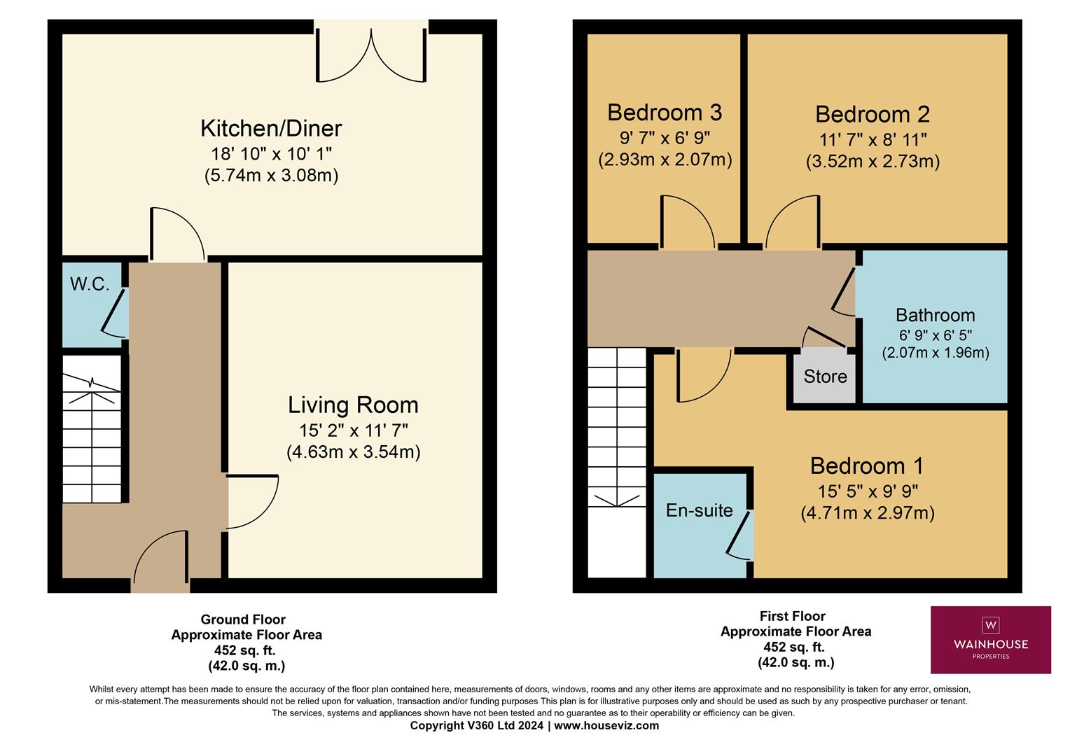 17 Vale Court, Mill Fold Way, Ripponden floorplan