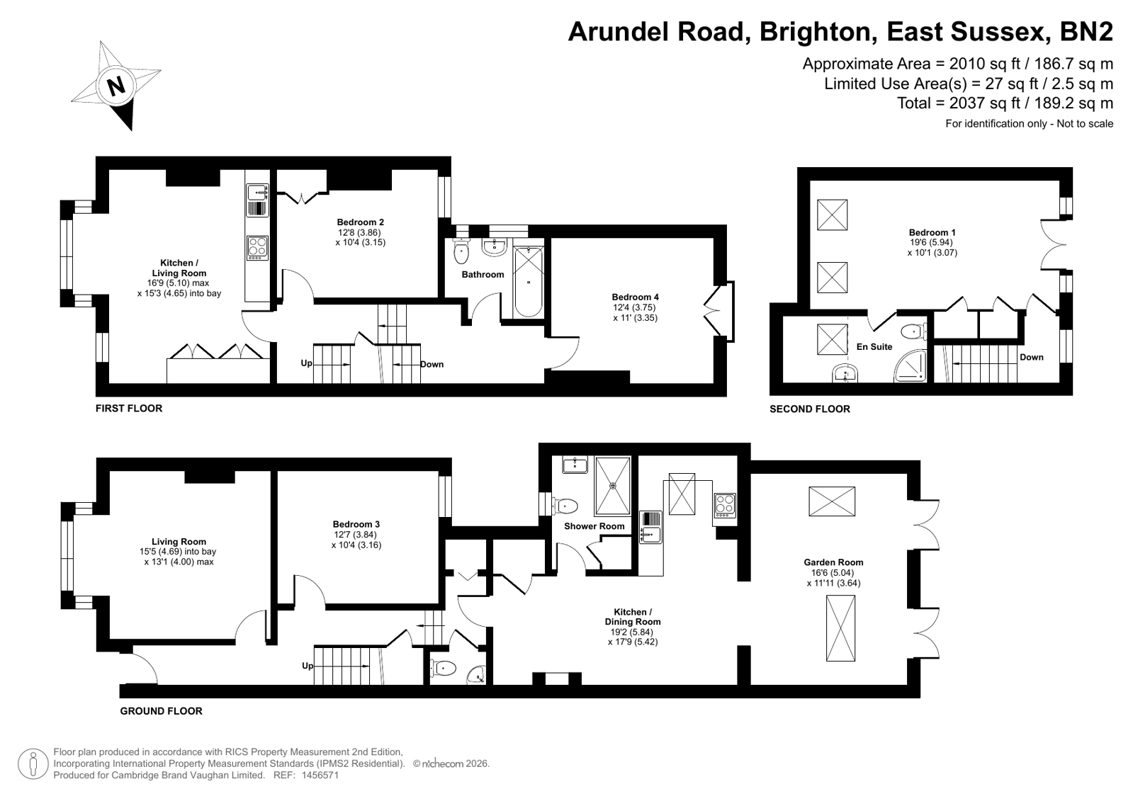 21, Arundel Road, East Sussex floorplan