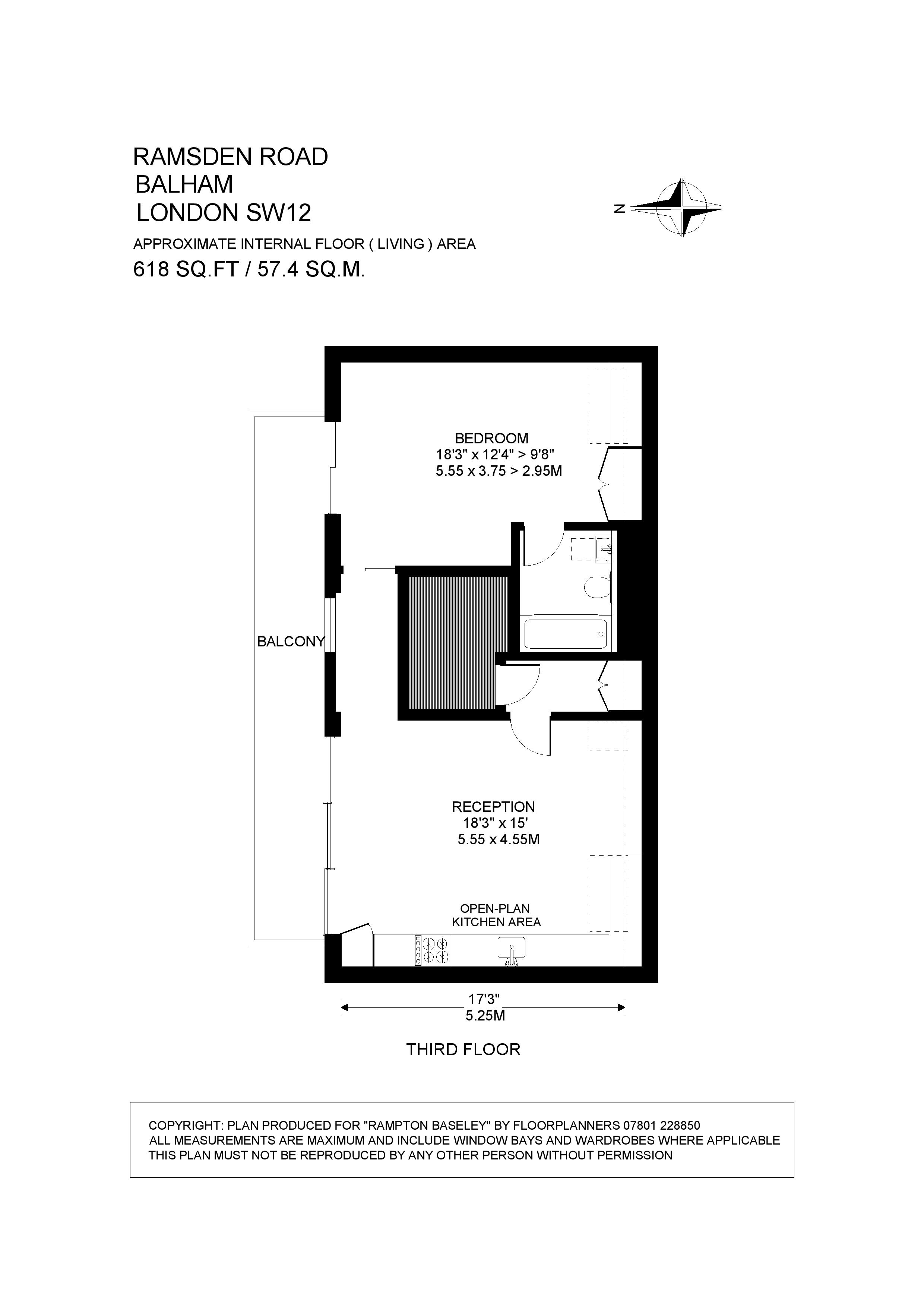 Ramsden Road, London floorplan